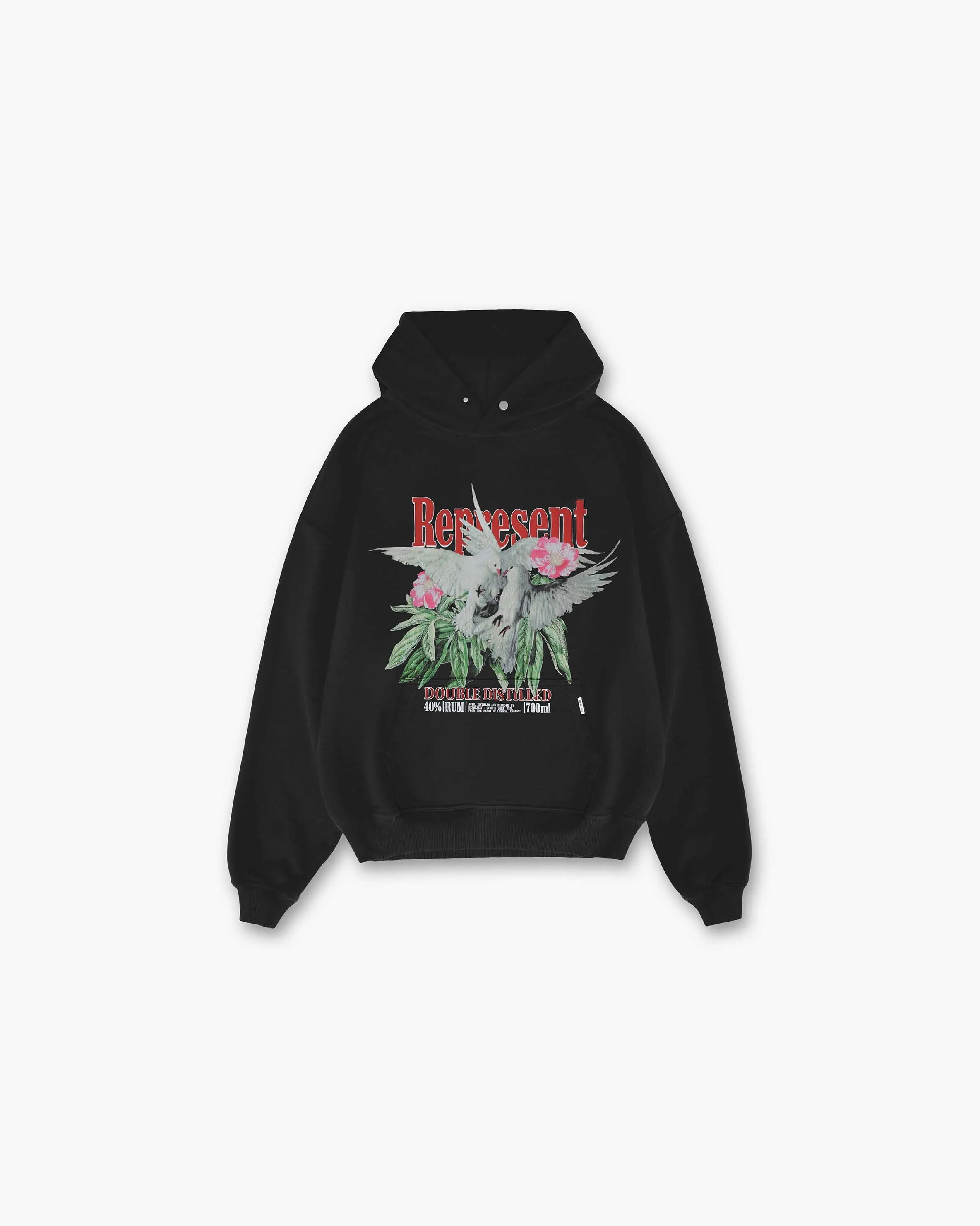 Double Distilled Hoodie - Off Black sold by Represent