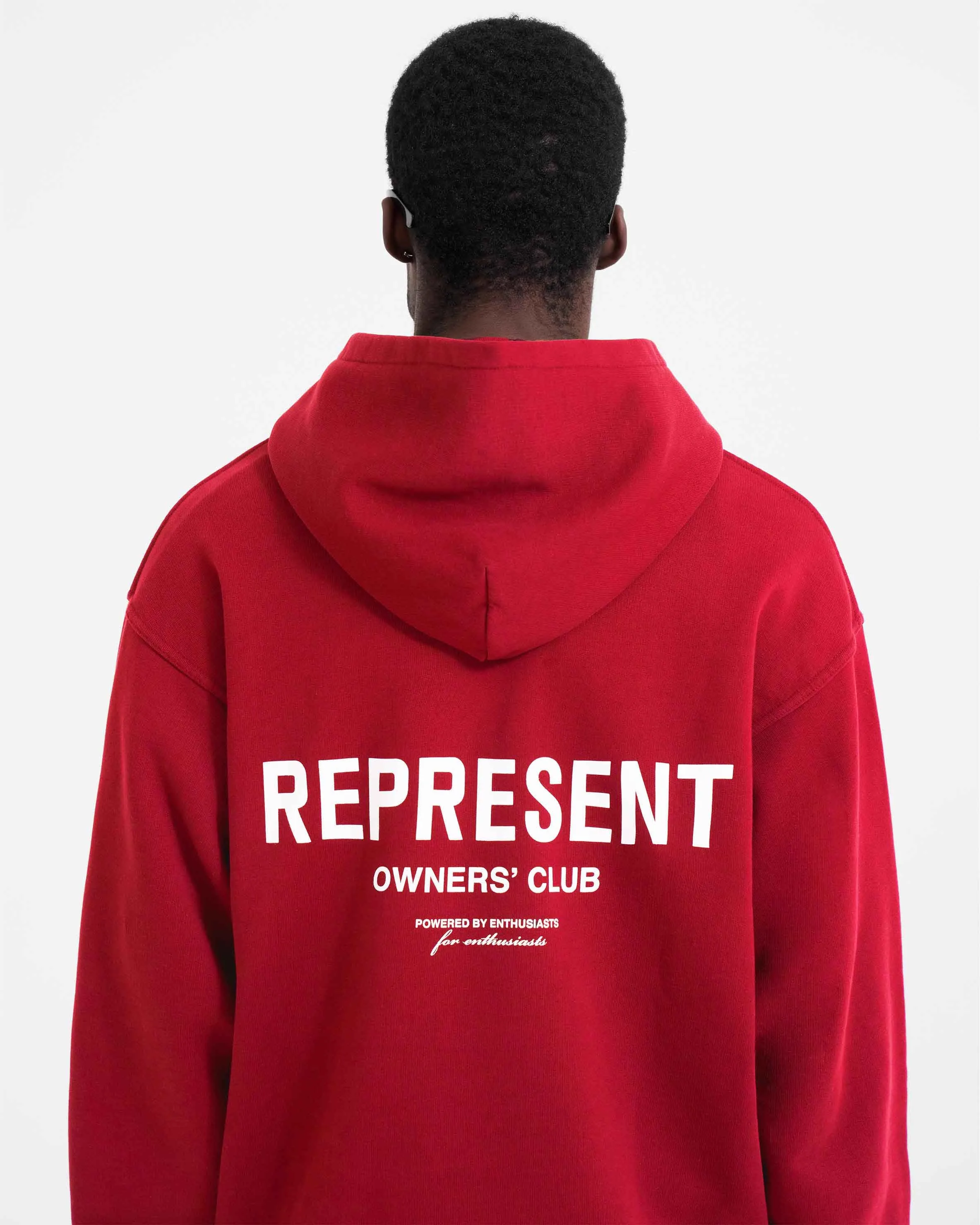 Represent Owners Club Hoodie - Red sold by Represent product image thumbnail 4