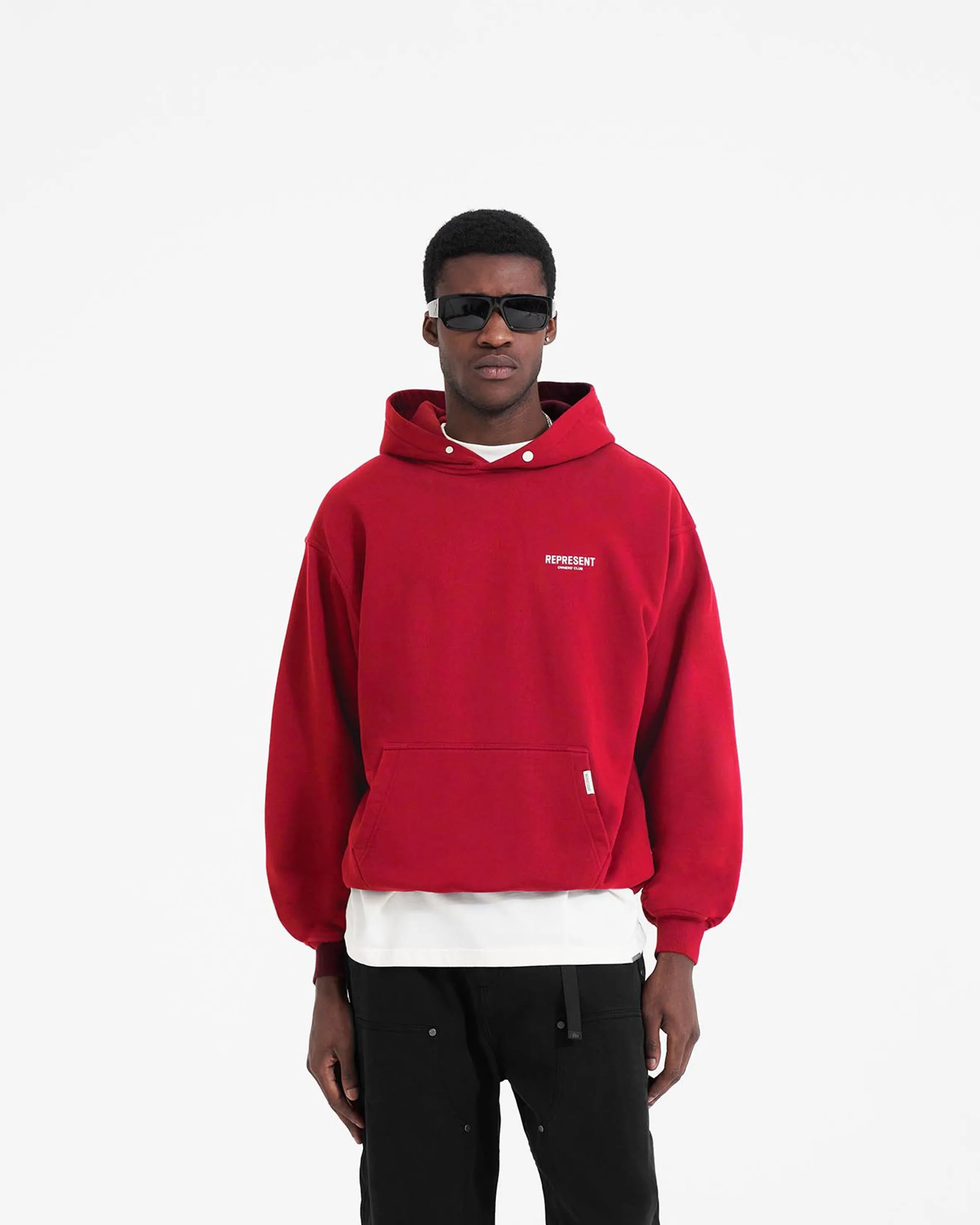 Represent Owners Club Hoodie - Red sold by Represent product image thumbnail 3