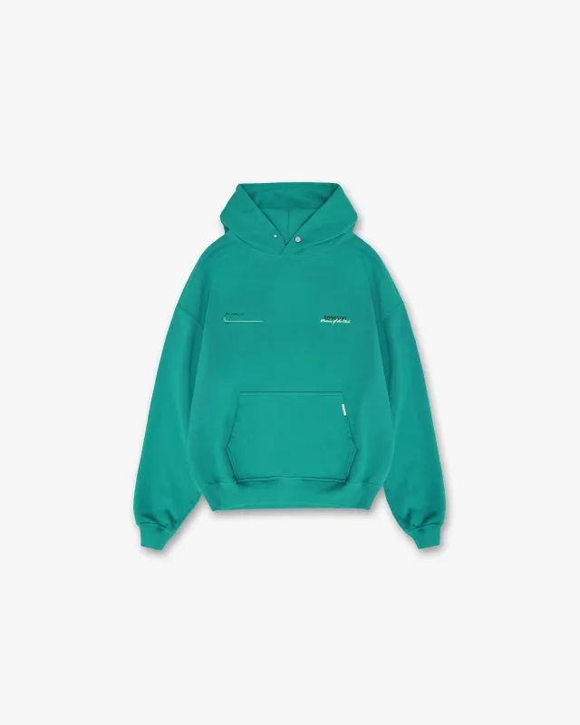 Patron Of The Club Hoodie - Teal sold by Represent