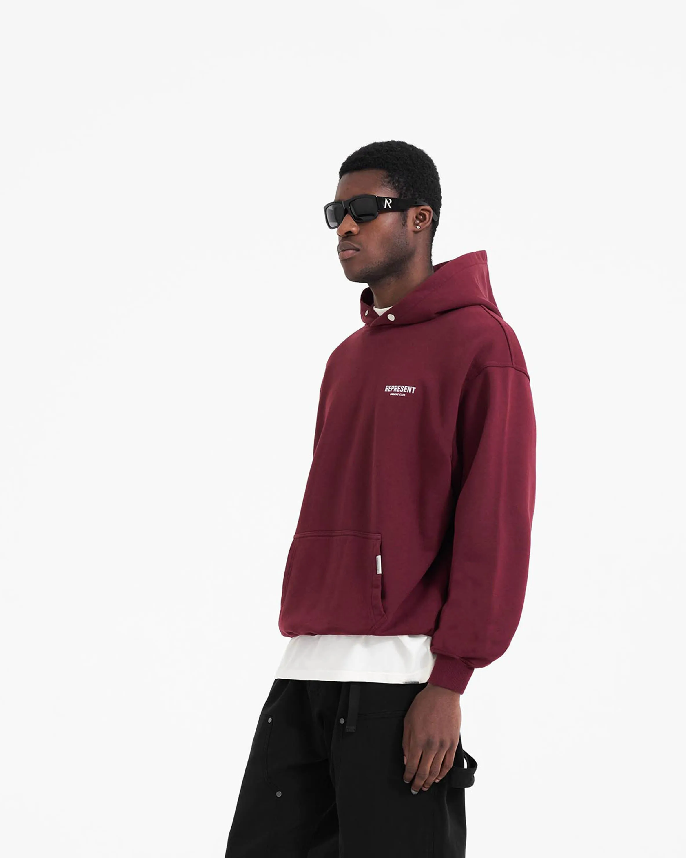 Represent Owners Club Hoodie - Maroon sold by Represent product image thumbnail 5