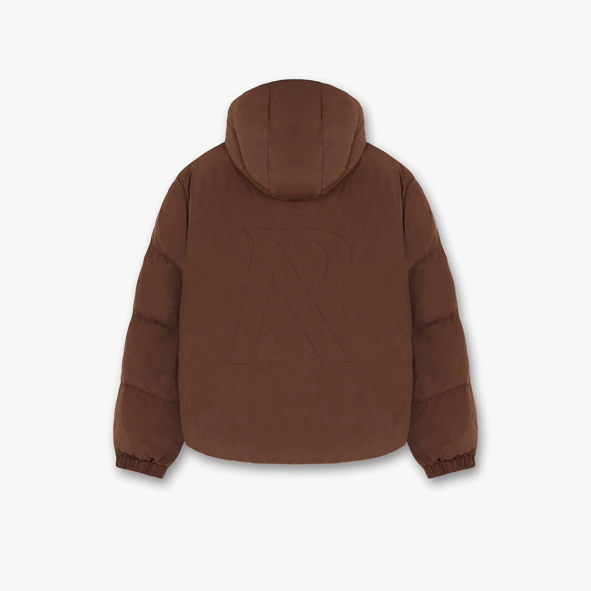 Initial Hooded Puffer - Mocha sold by Represent product image thumbnail 2