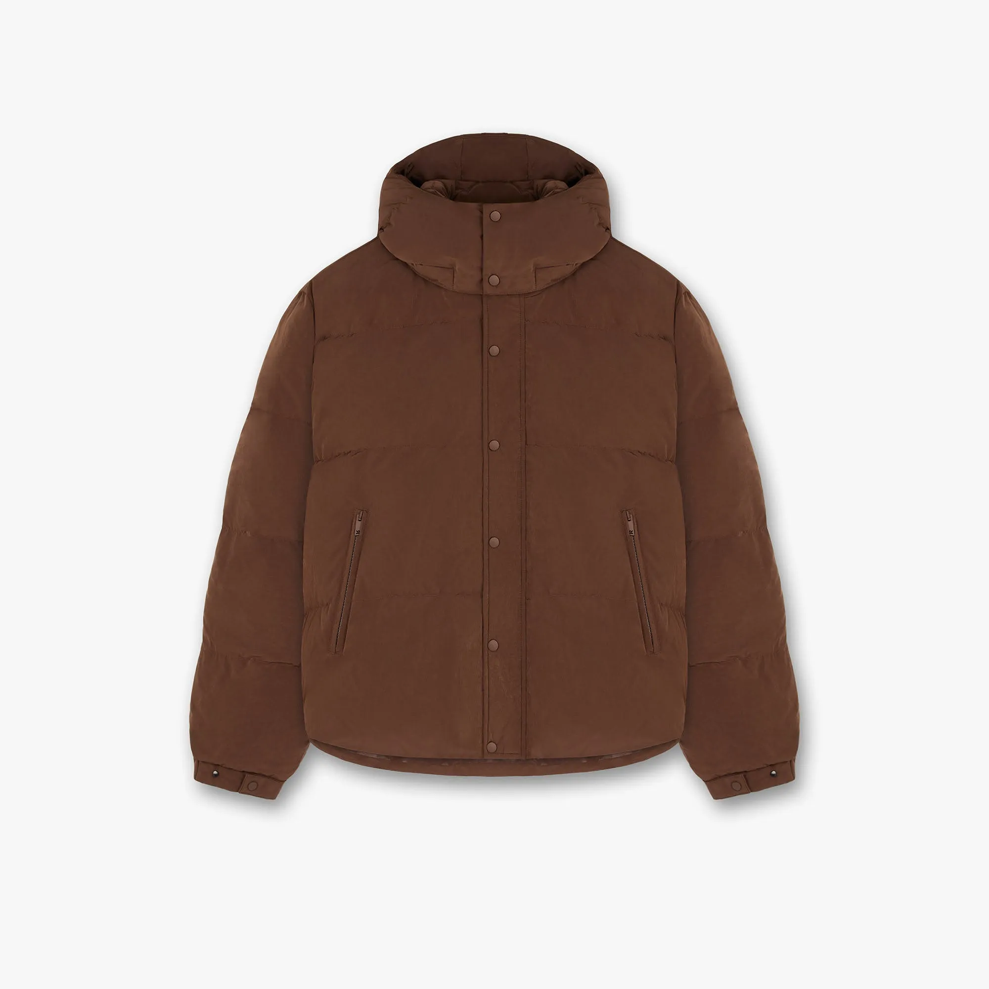 Initial Hooded Puffer - Mocha sold by Represent