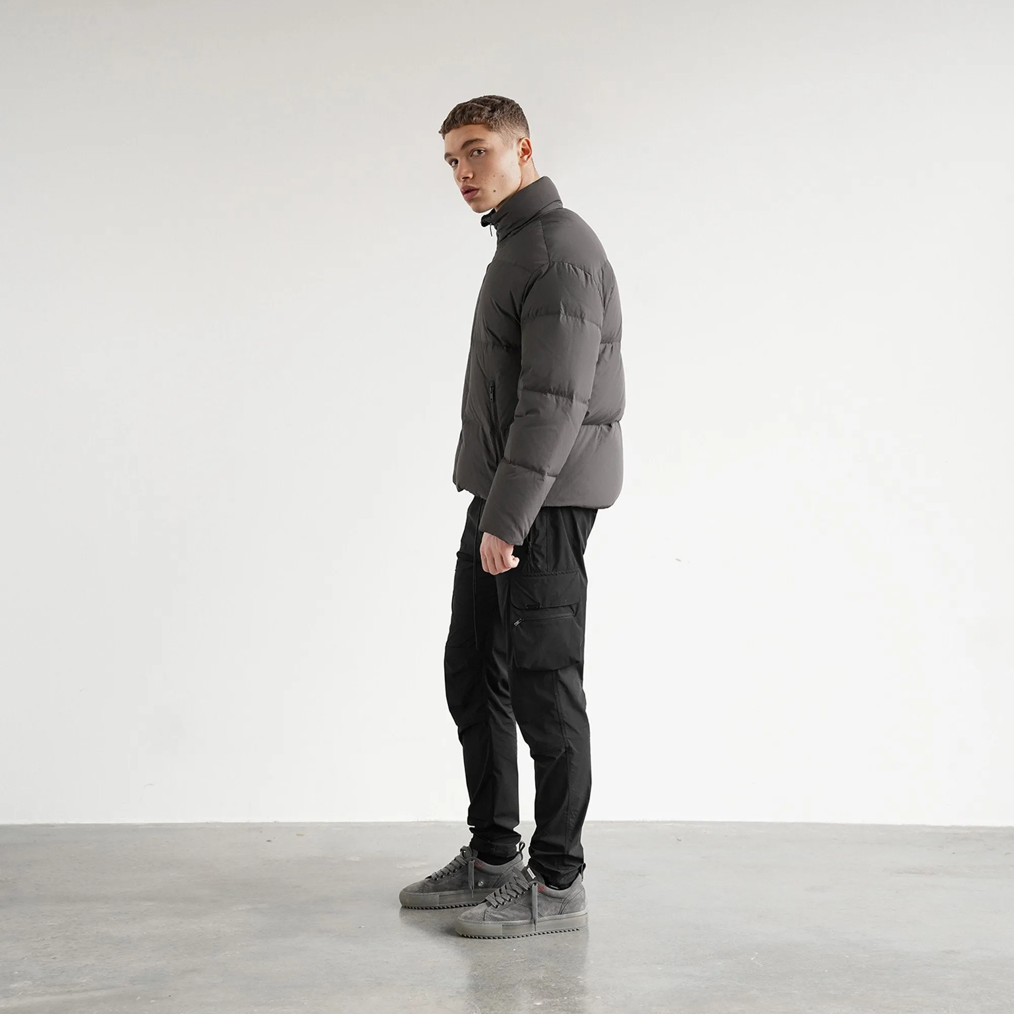 Puffer Jacket - Grey sold by Represent product image thumbnail 4