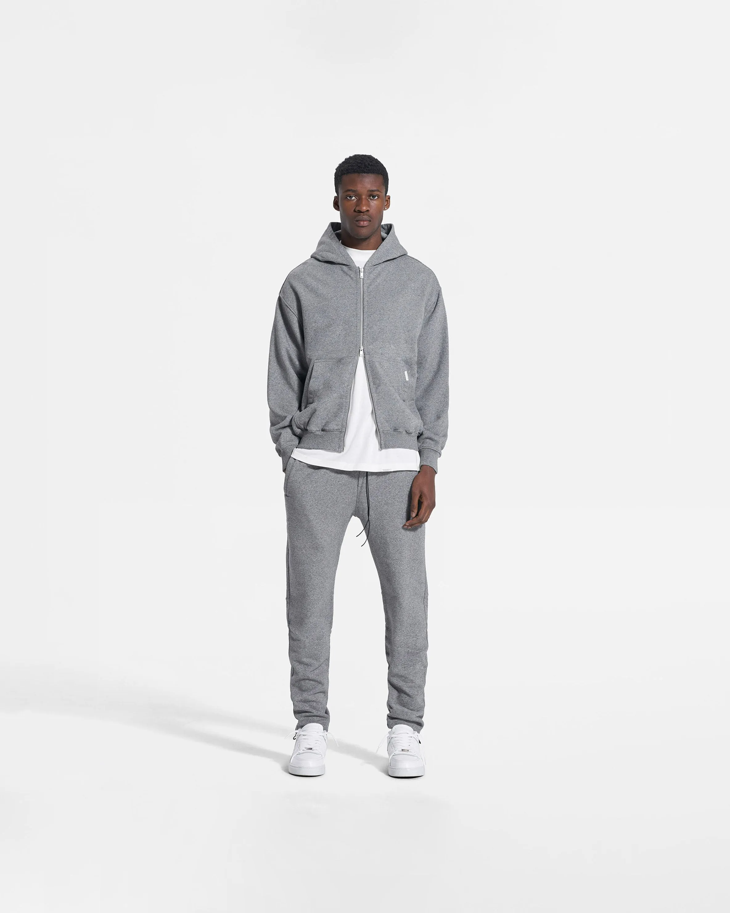 Blank Sweatpant - Grey Melange sold by Represent product image thumbnail 5