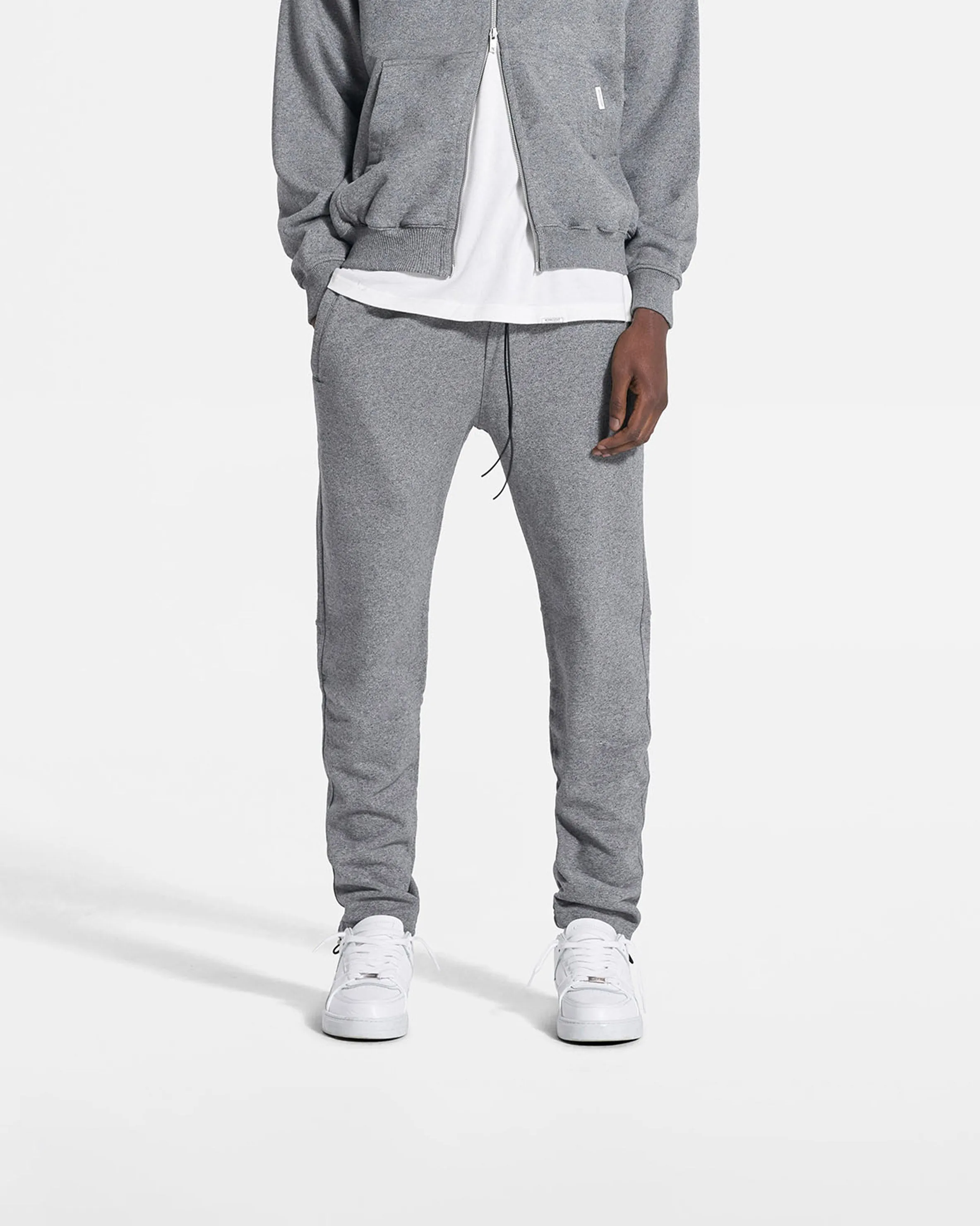 Blank Sweatpant - Grey Melange sold by Represent product image thumbnail 2