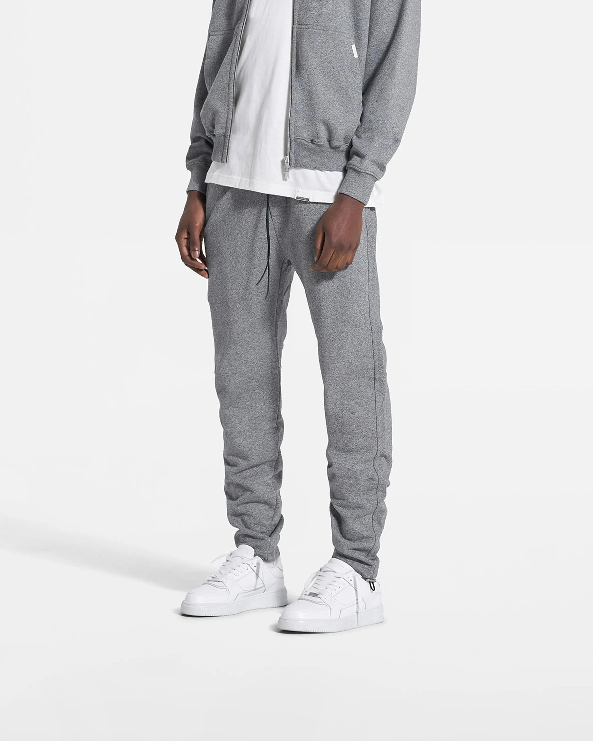 Blank Sweatpant - Grey Melange sold by Represent product image thumbnail 3