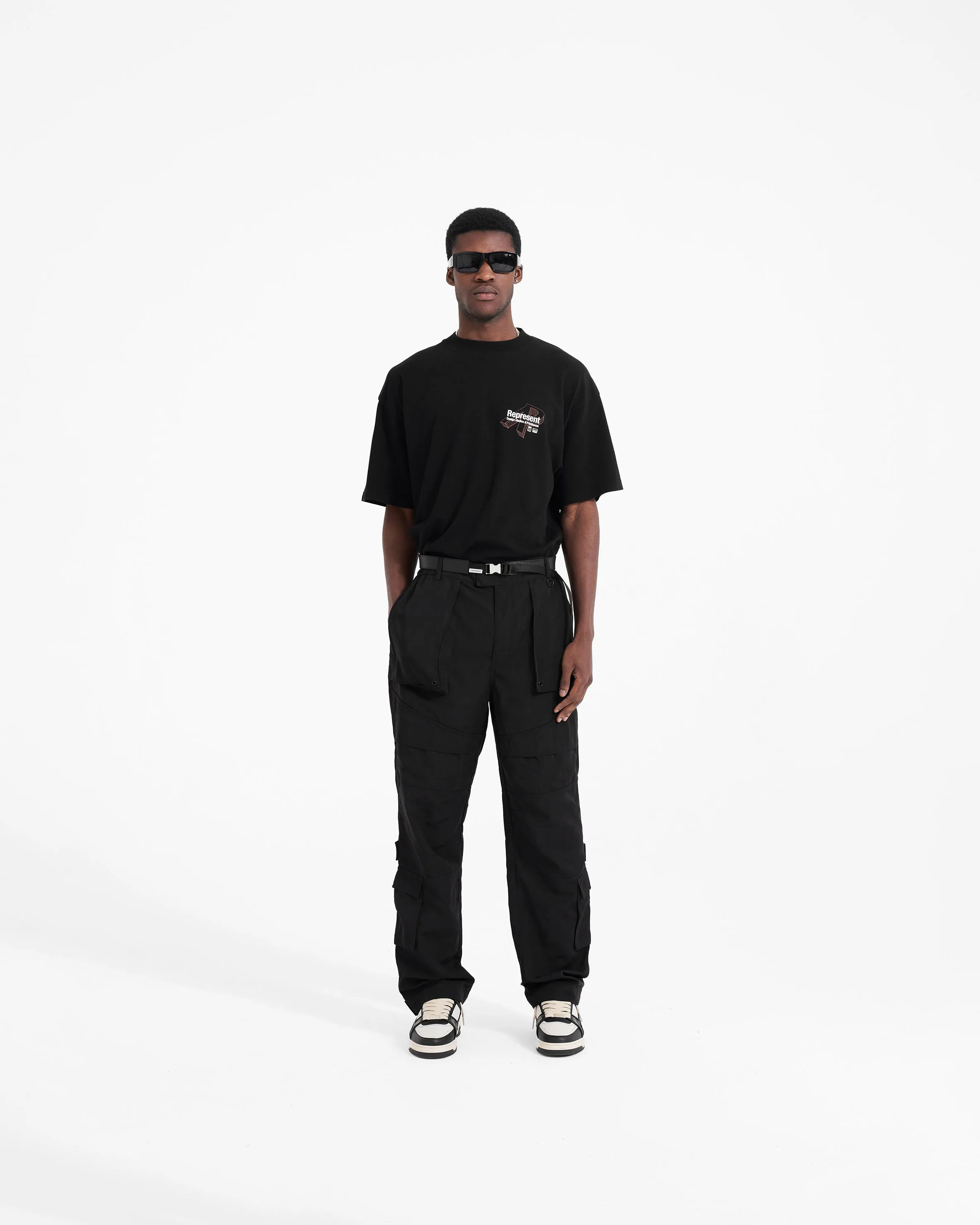 8 Pocket Cargo Pant - Black sold by Represent product image thumbnail 5
