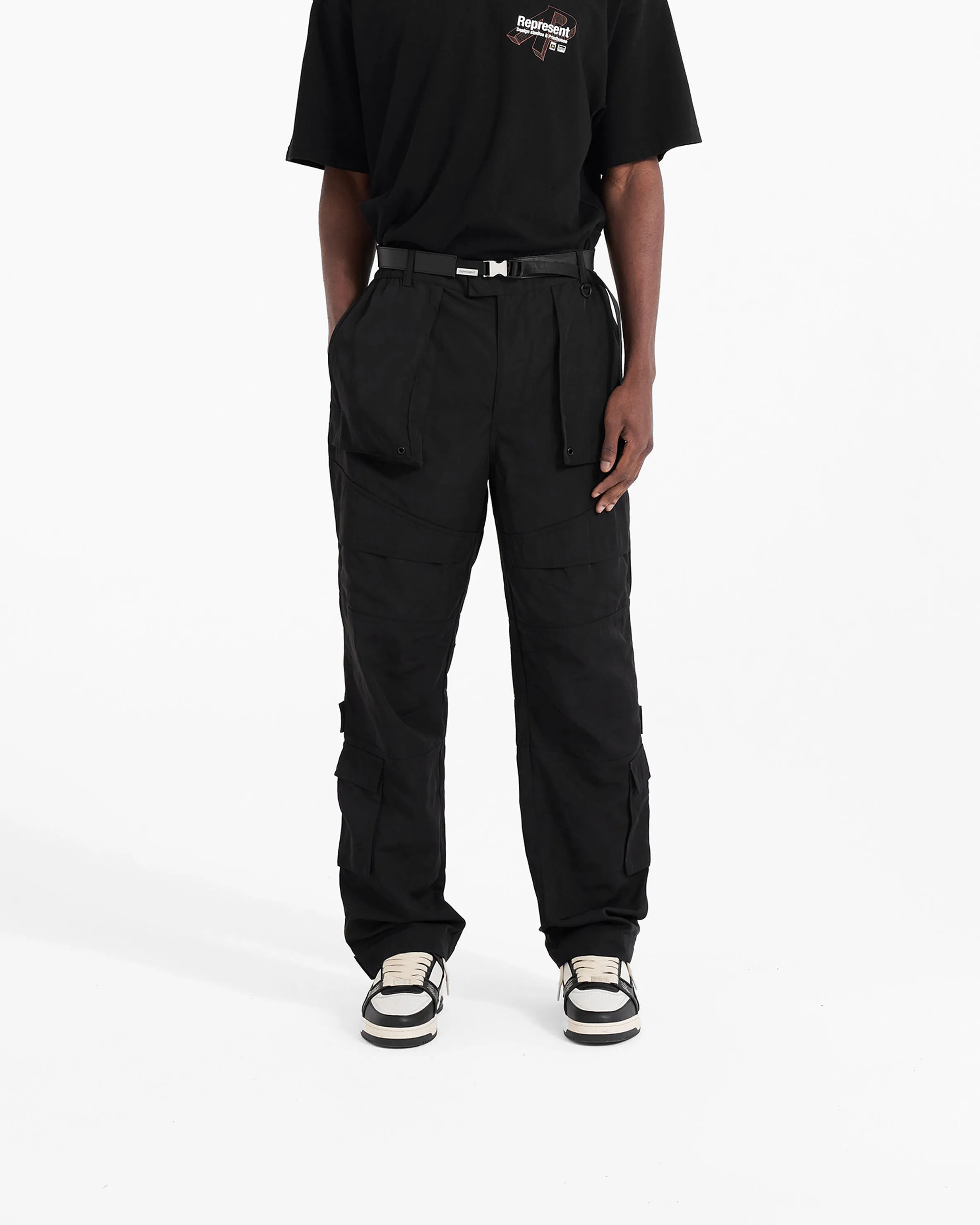 8 Pocket Cargo Pant - Black sold by Represent product image thumbnail 2