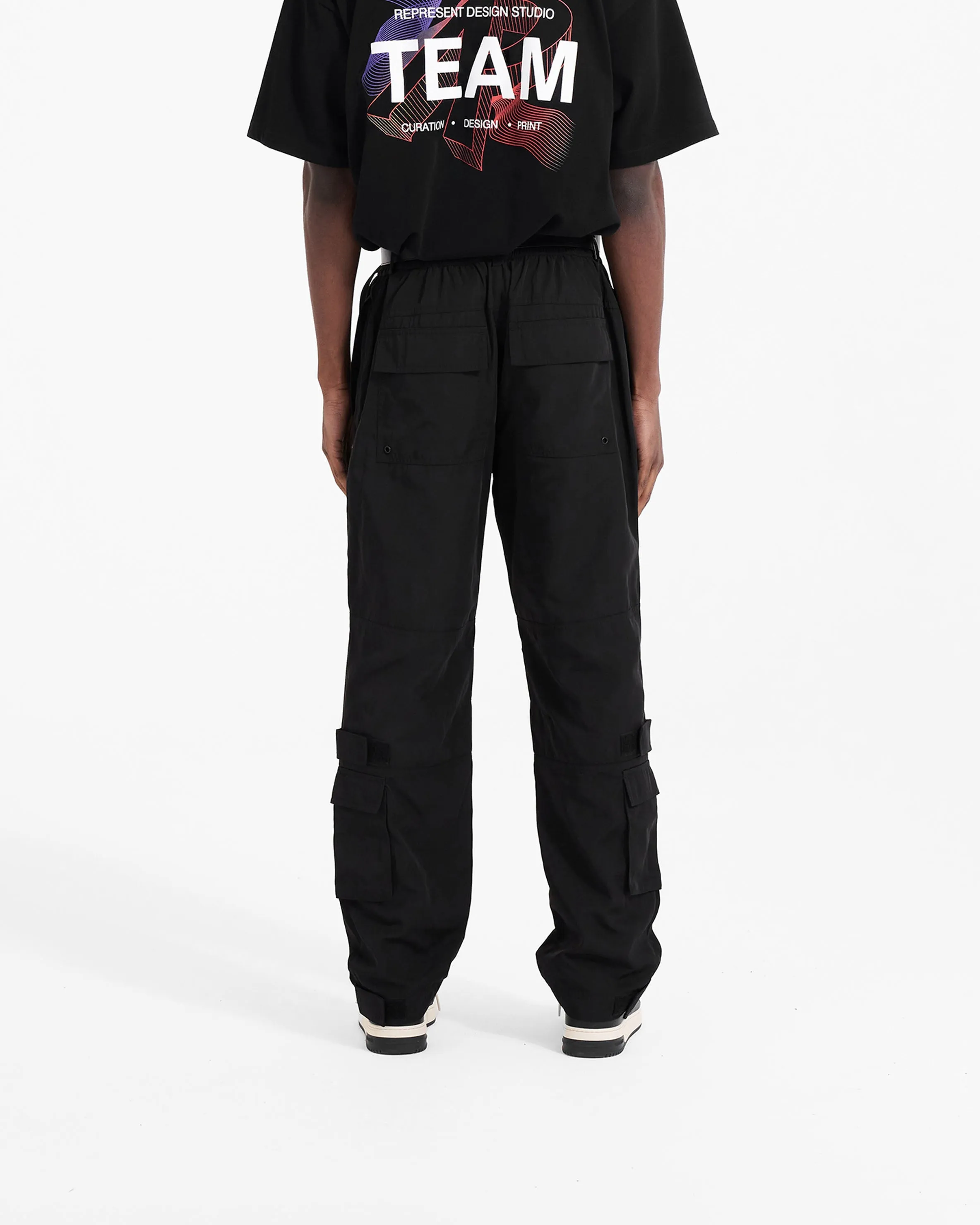 8 Pocket Cargo Pant - Black sold by Represent product image thumbnail 3