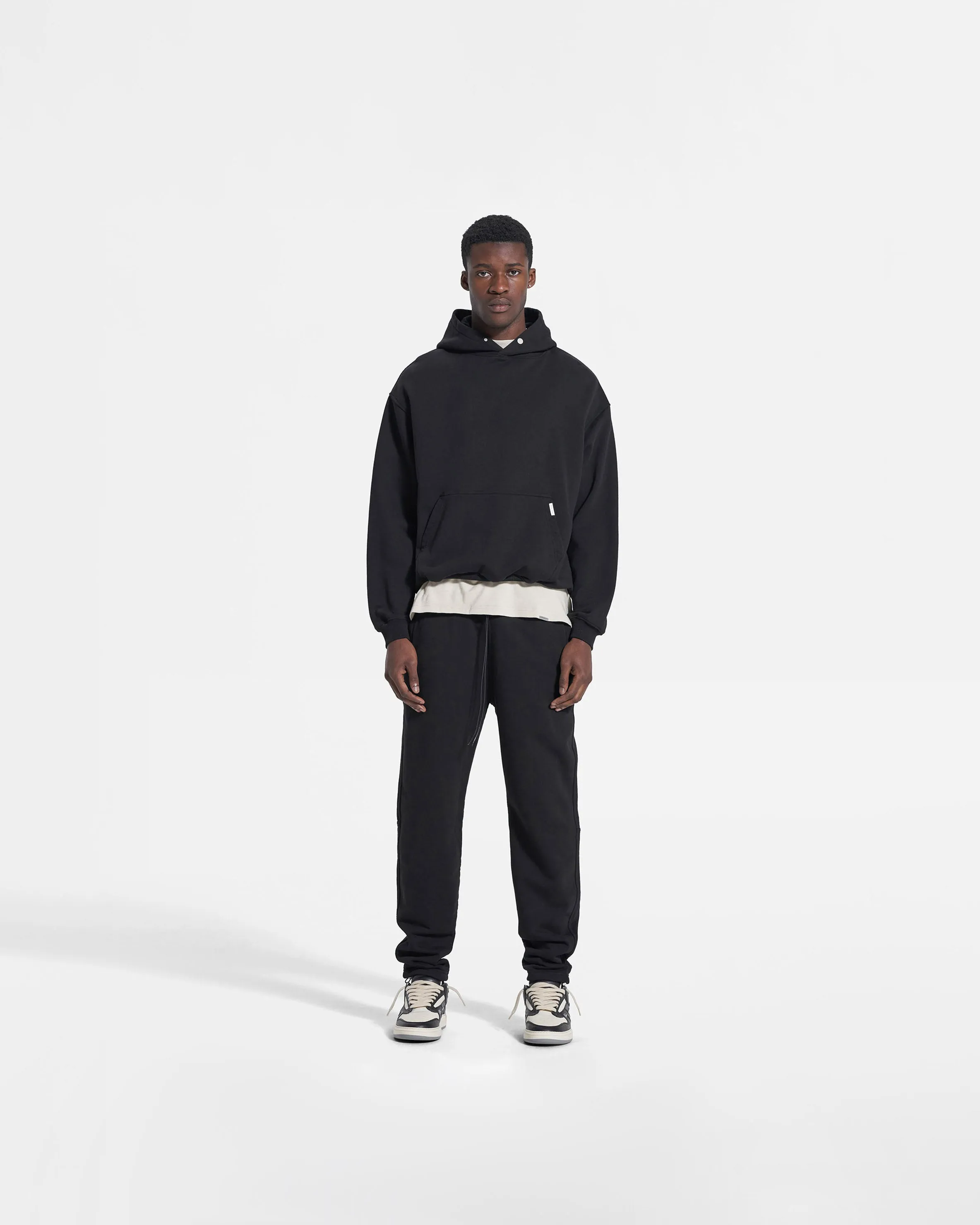 Blank Hoodie - Jet Black sold by Represent product image thumbnail 4
