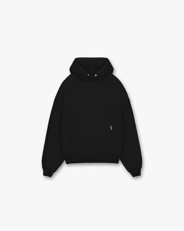 Blank Hoodie - Jet Black sold by Represent