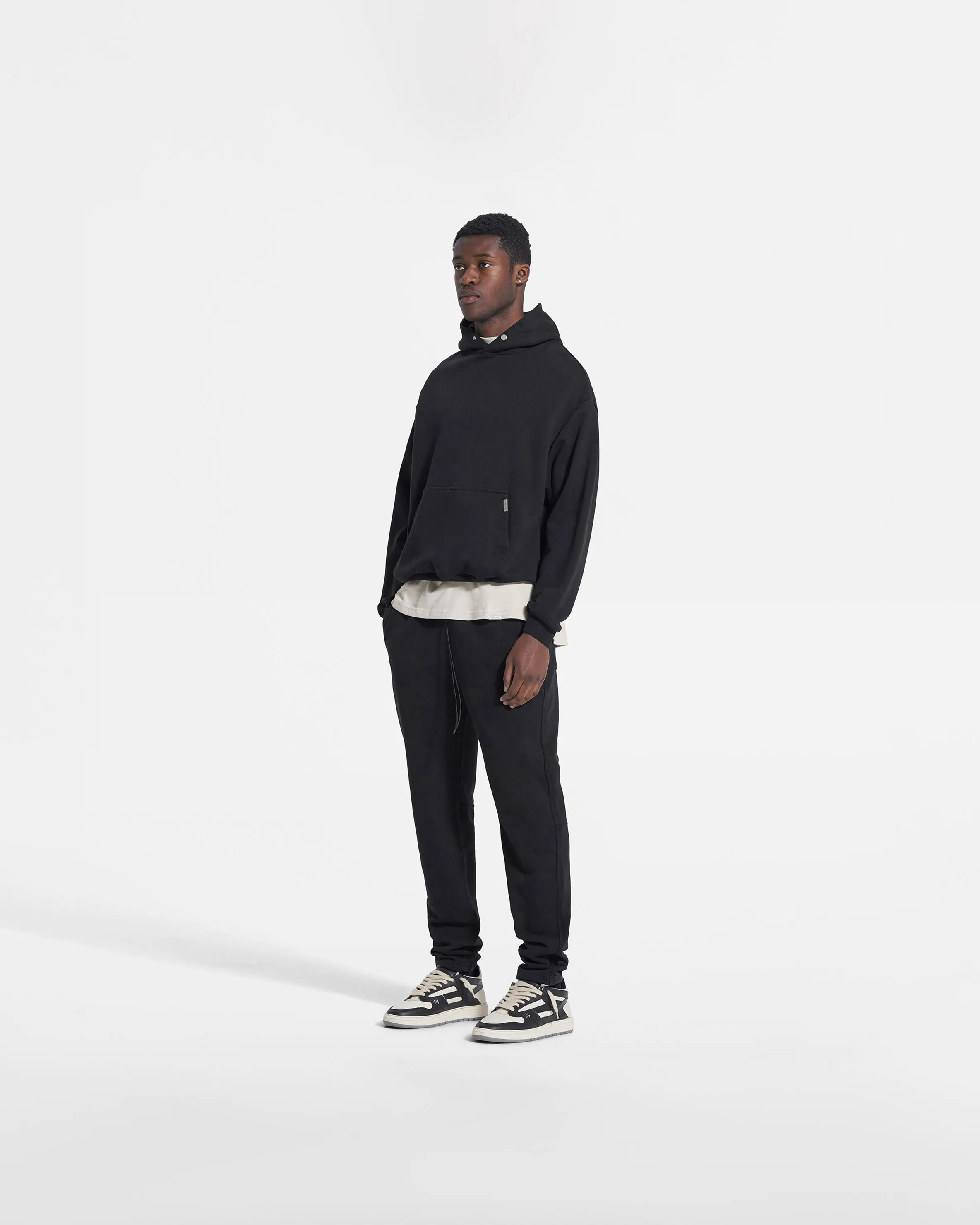 Blank Hoodie - Jet Black sold by Represent product image thumbnail 5