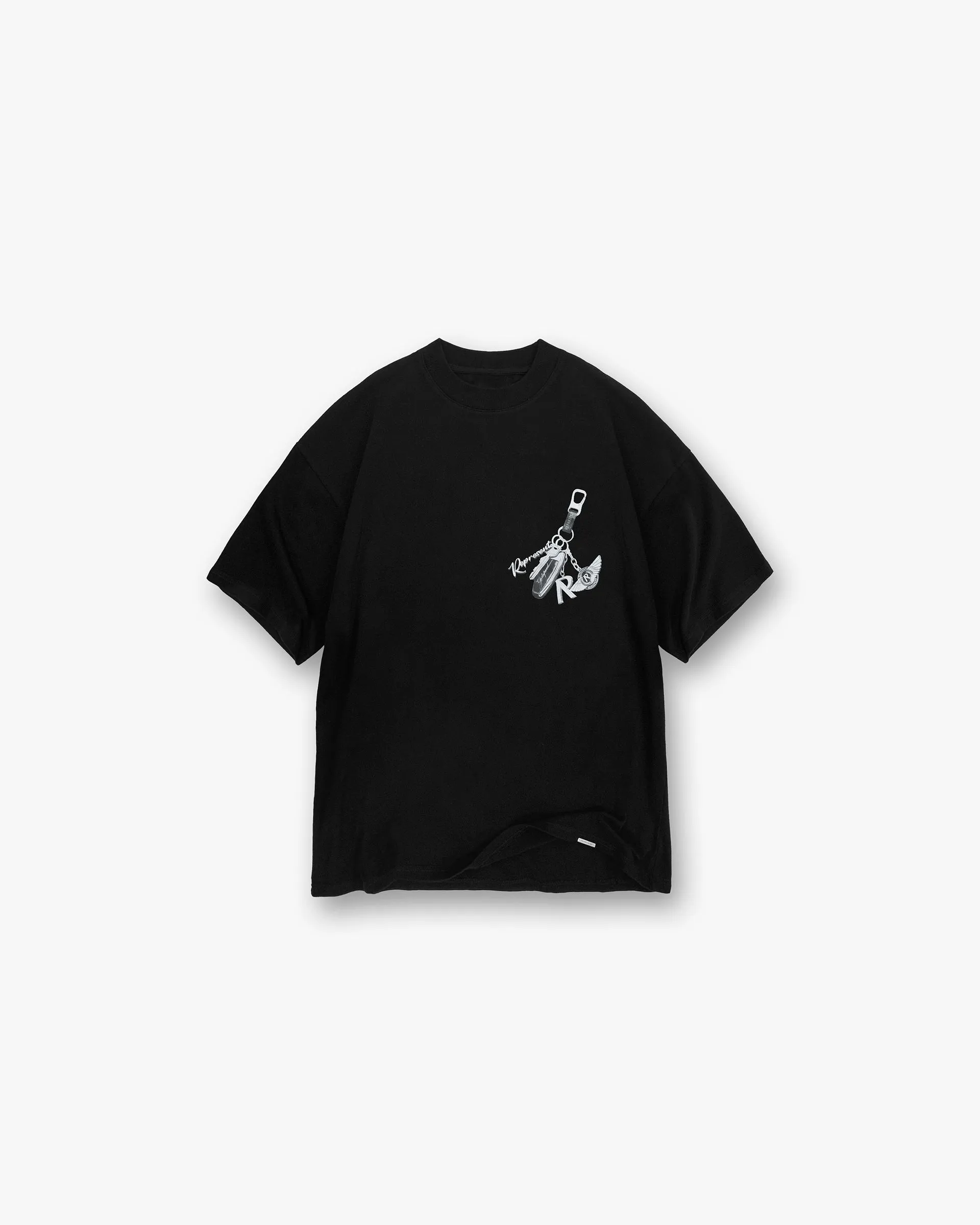 Keys To The Club T-Shirt - Jet Black sold by Represent