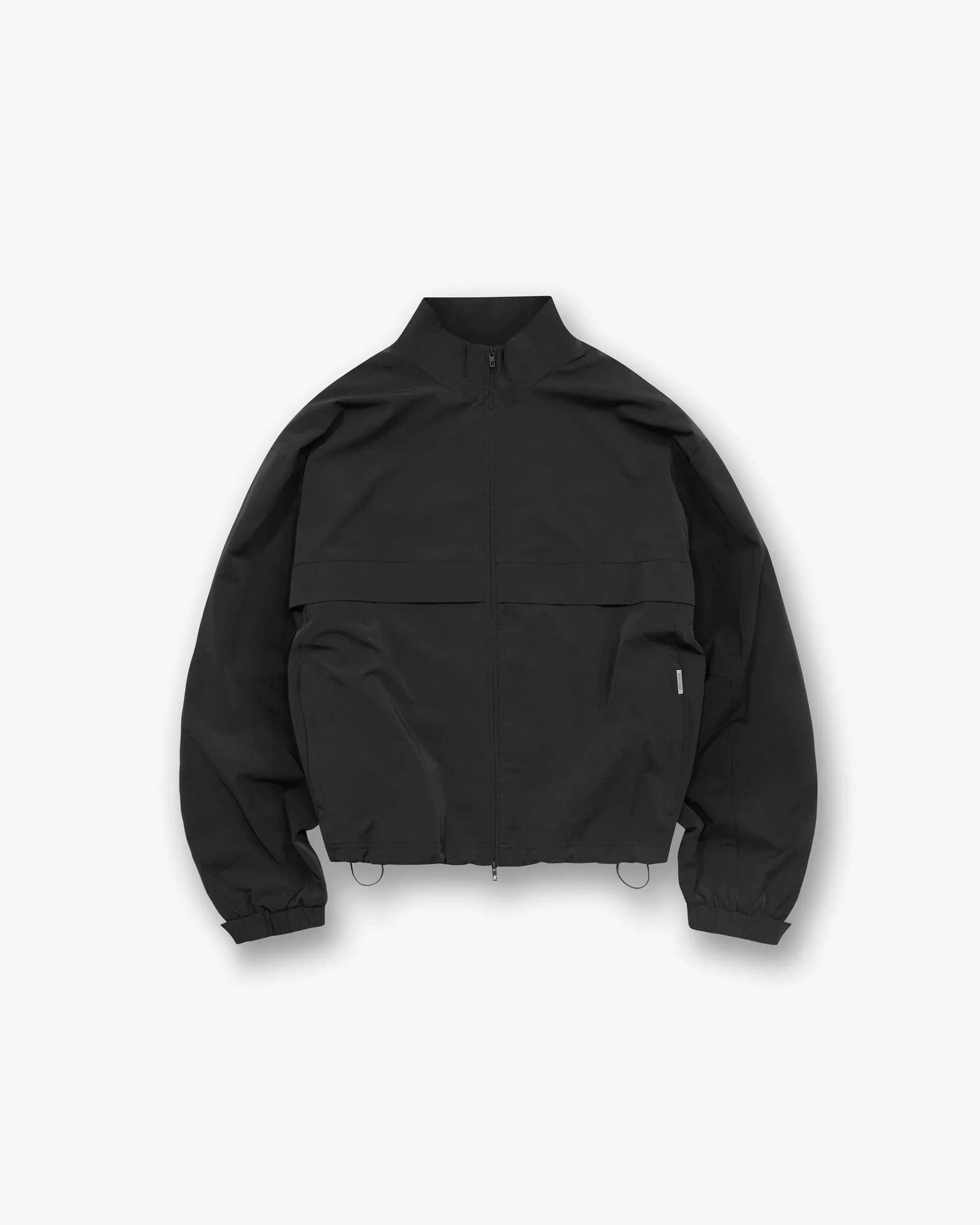 Initial Nylon Track Jacket - Black sold by Represent