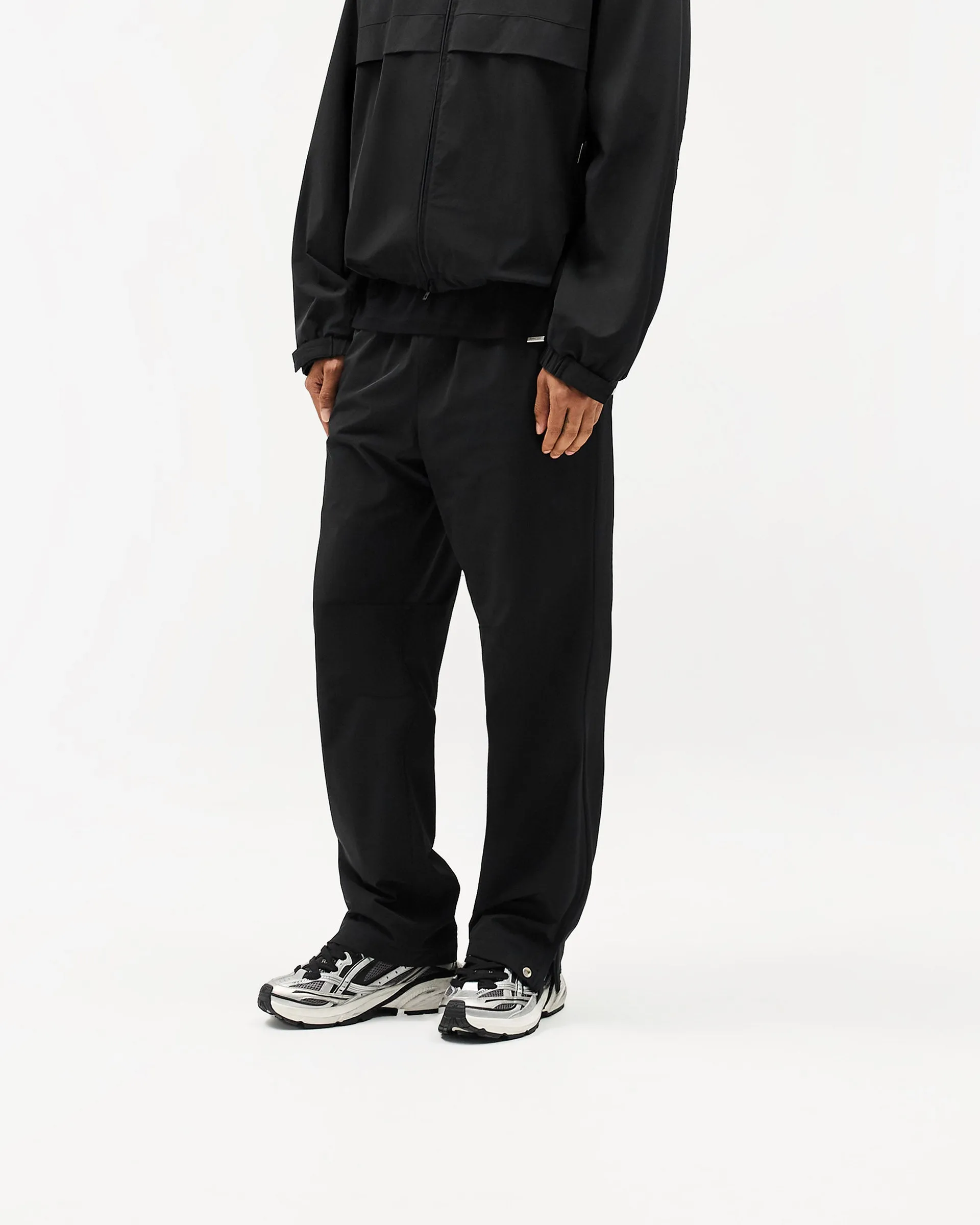 Initial Nylon Track Pant - Black sold by Represent product image thumbnail 4
