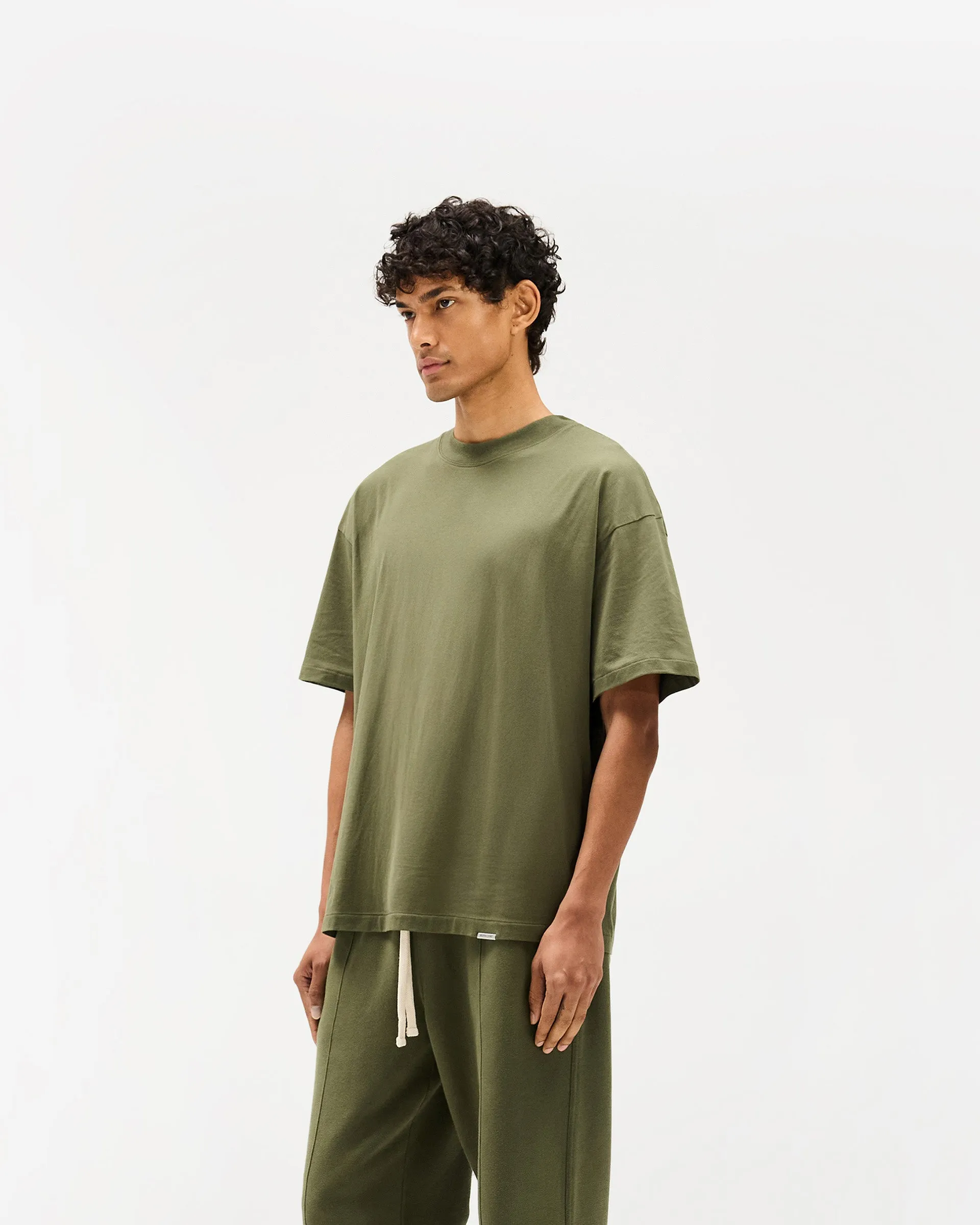 Initial Oversized T-Shirt - Army Green sold by Represent product image thumbnail 2