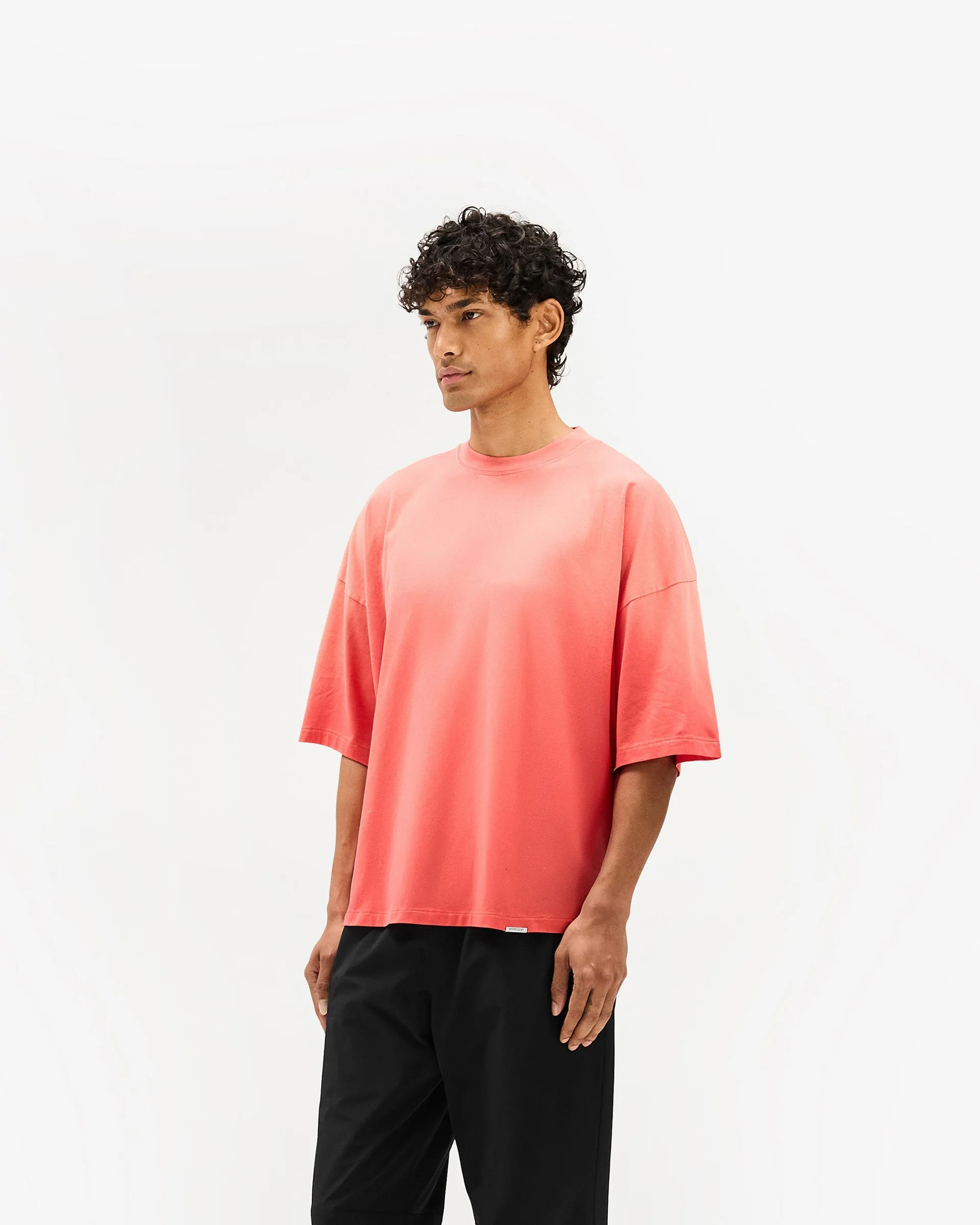 Initial Boxy T-Shirt - Vintage Red sold by Represent product image thumbnail 2