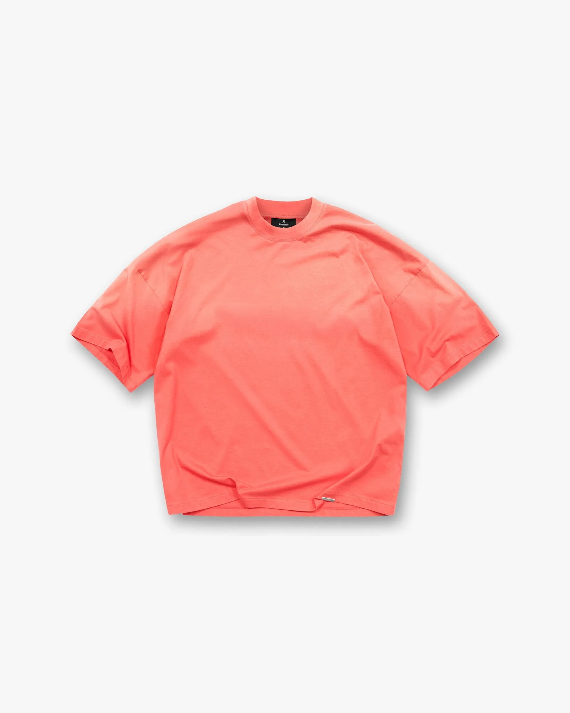 Initial Boxy T-Shirt - Vintage Red sold by Represent