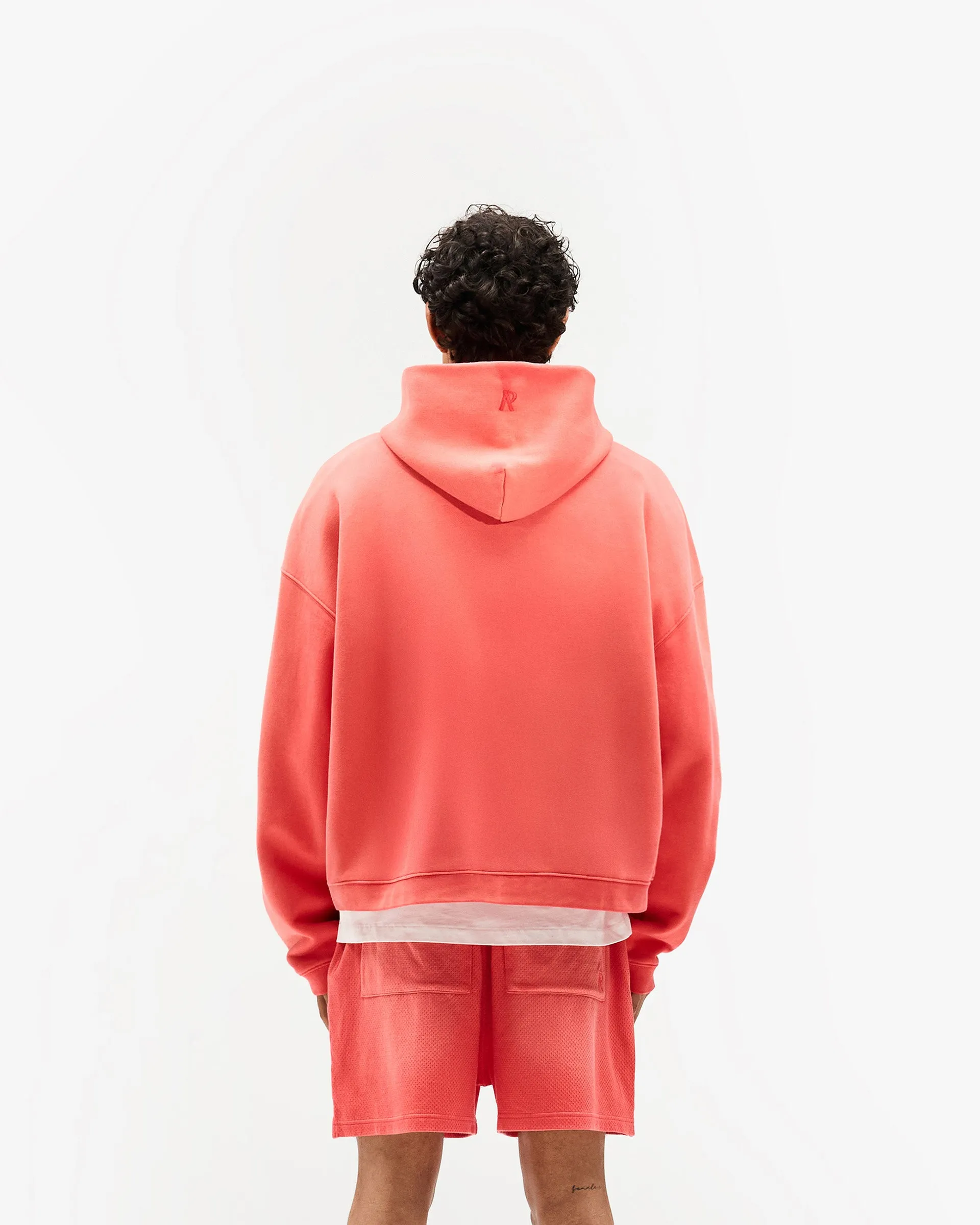 Initial Boxy Hoodie - Vintage Red sold by Represent product image thumbnail 5