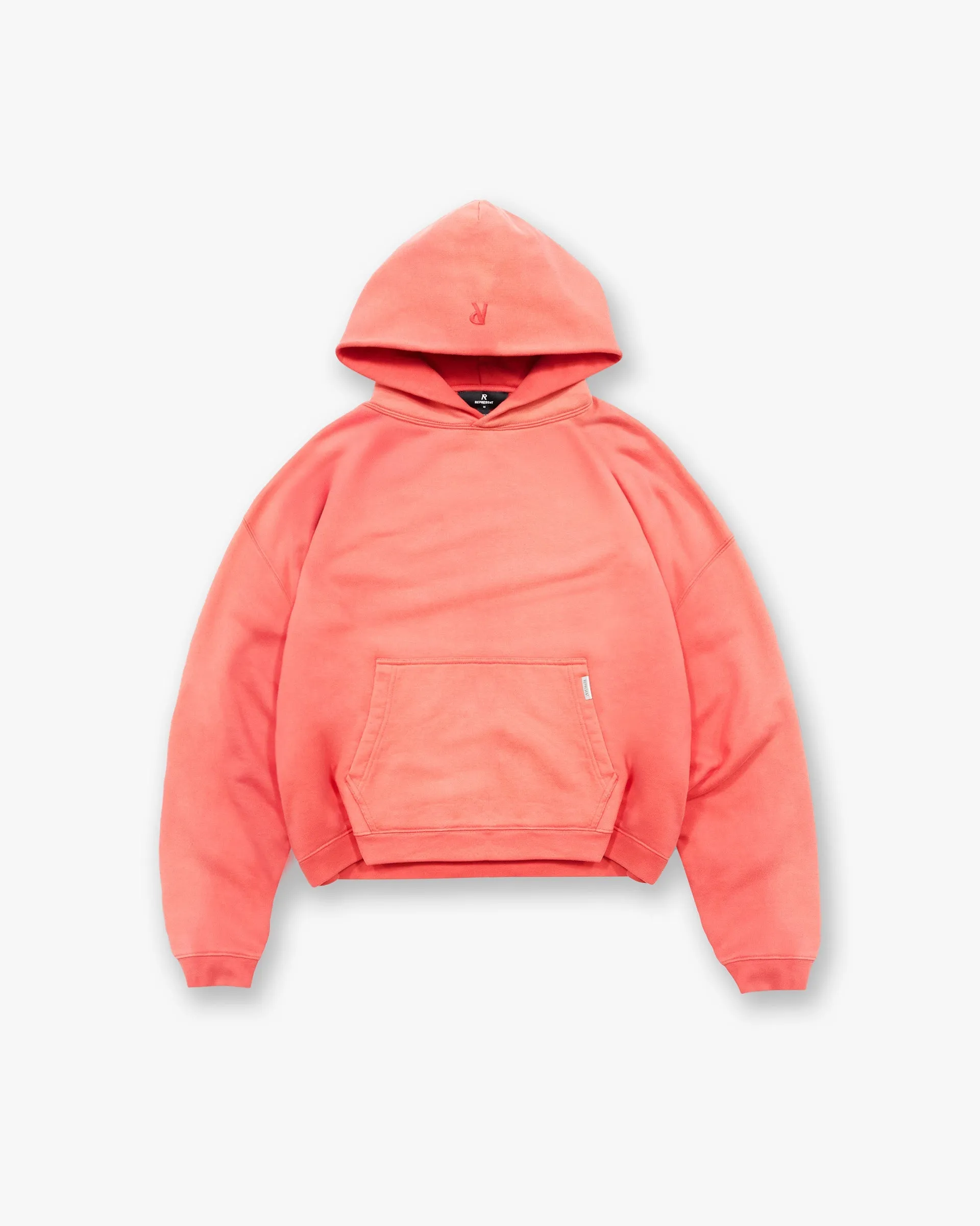 Initial Boxy Hoodie - Vintage Red sold by Represent