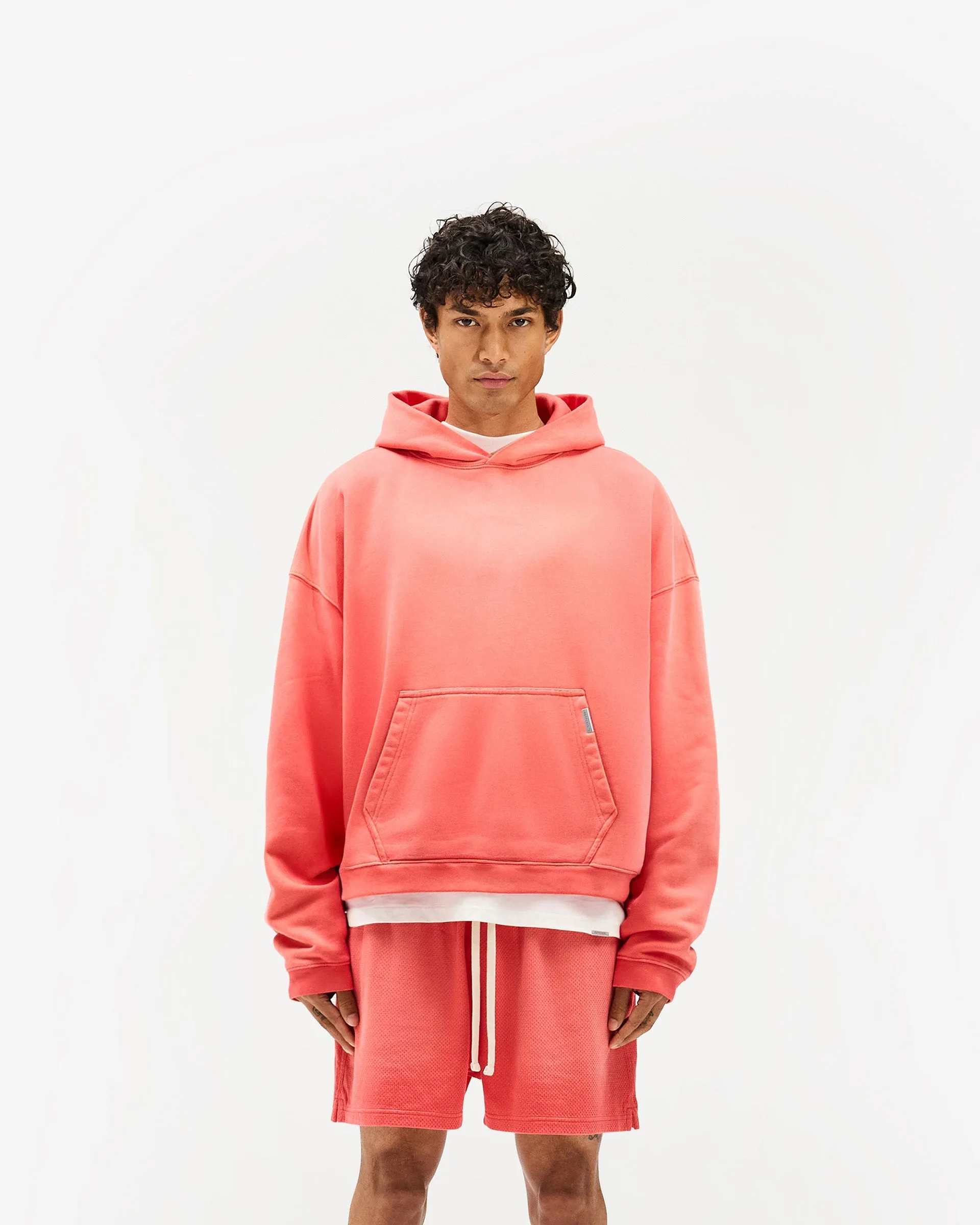 Initial Boxy Hoodie - Vintage Red sold by Represent product image thumbnail 3