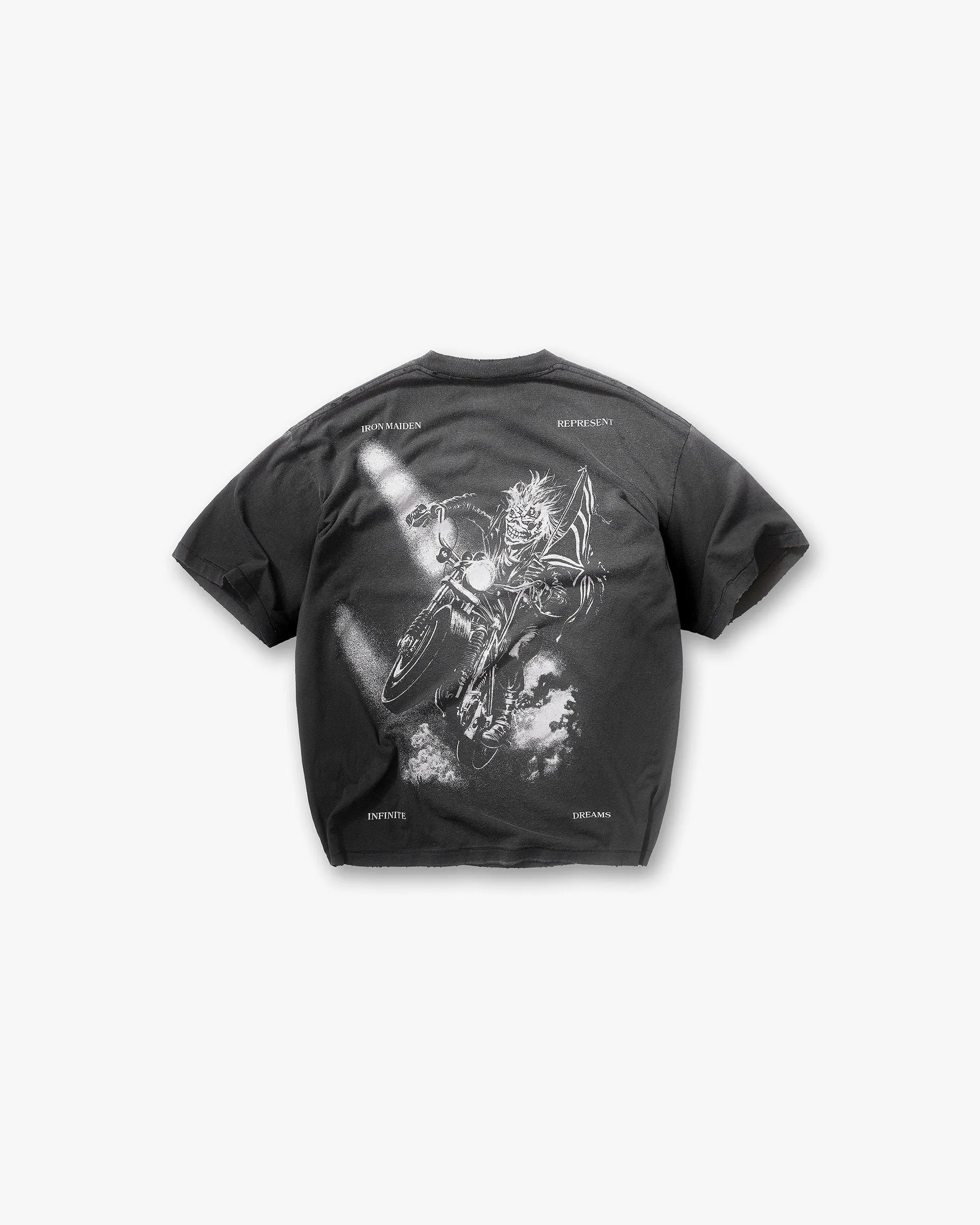 Represent X Iron Maiden Infinite Dreams T-Shirt - Aged Black sold by Represent product image thumbnail 2