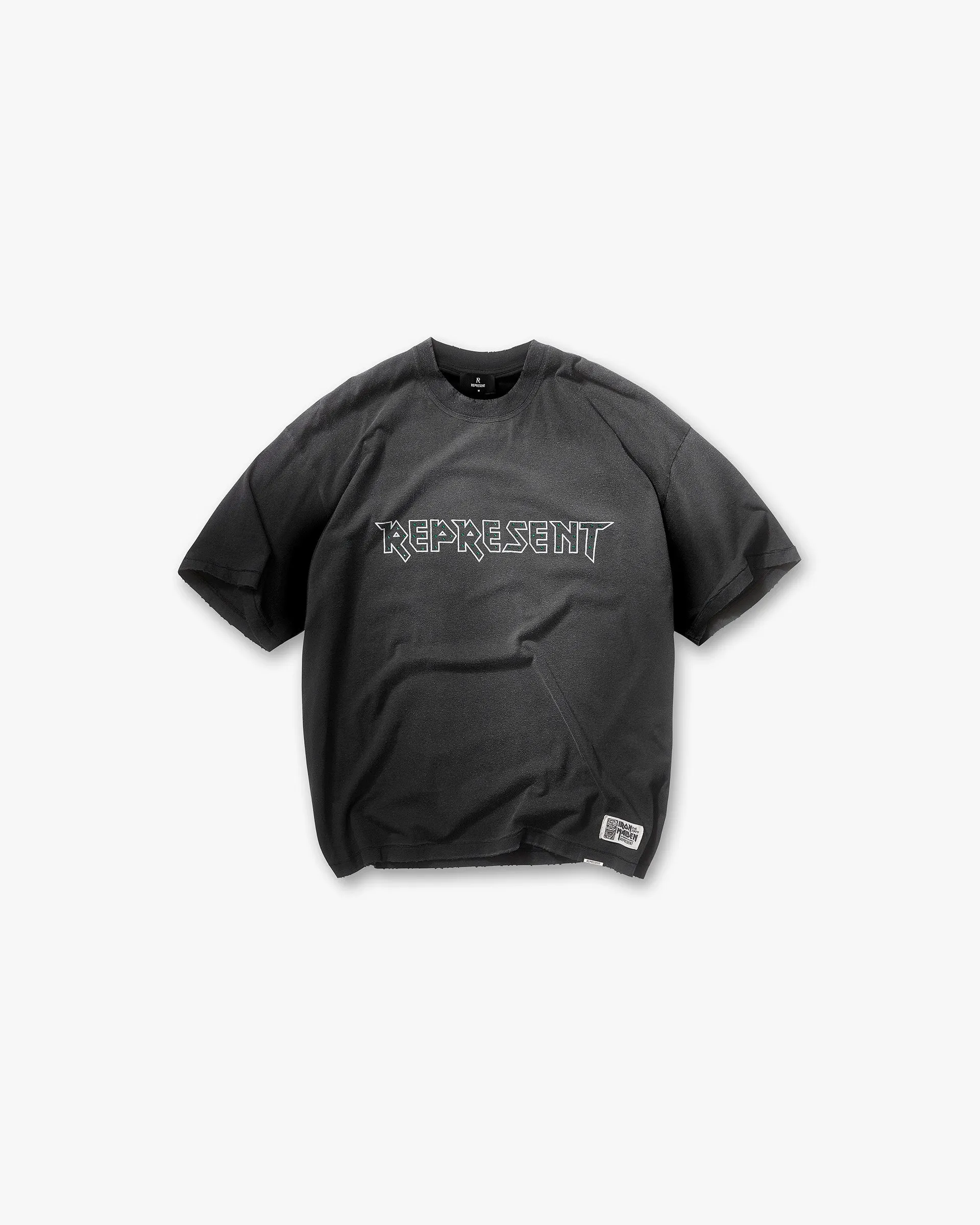 Represent X Iron Maiden Infinite Dreams T-Shirt - Aged Black sold by Represent