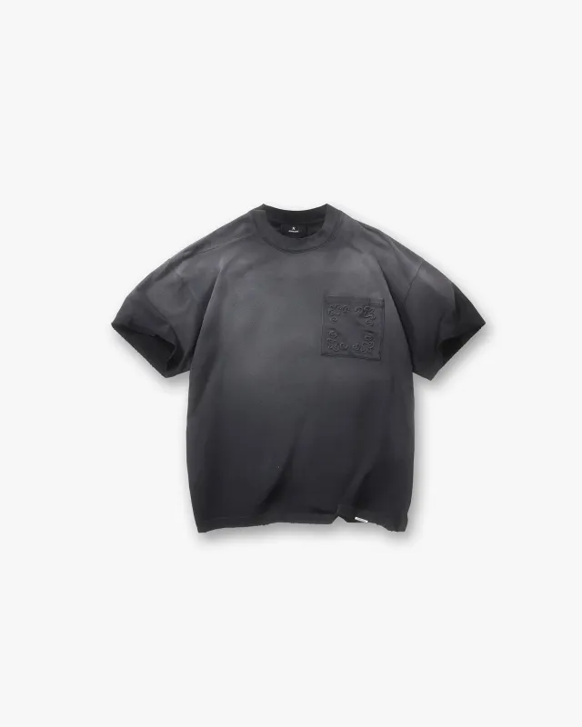Represent X Hunter T-Shirt - Stained Black sold by Represent