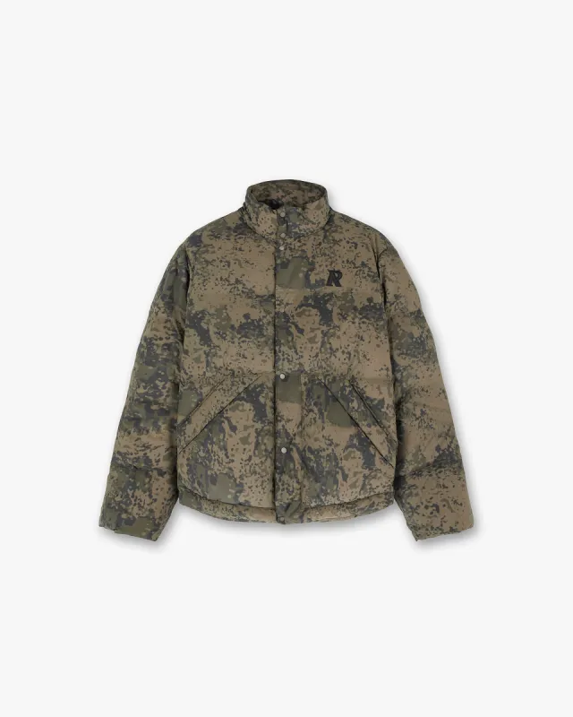 Puffer Jacket - Camo sold by Represent