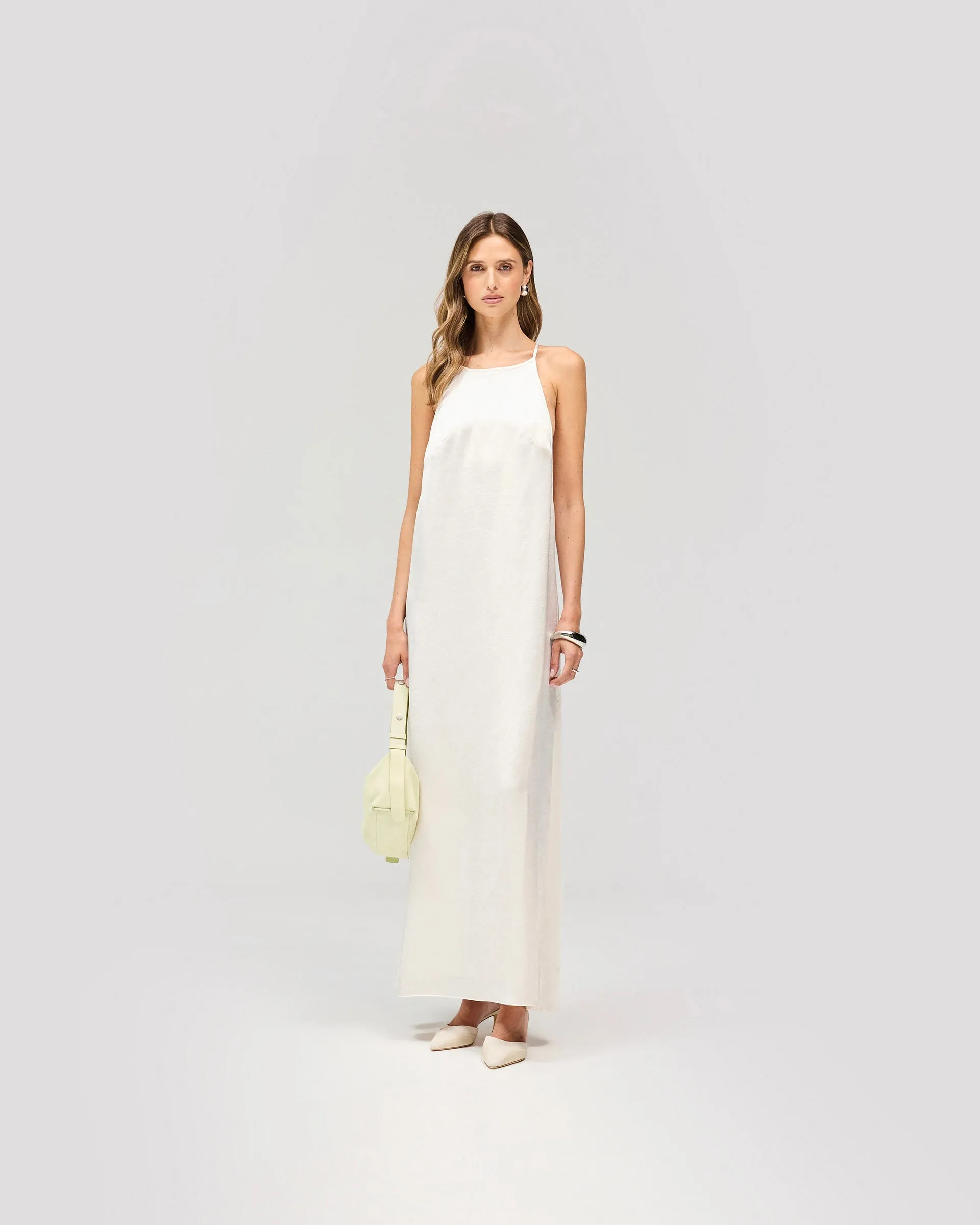 Vision Maxi Dress - Off White sold by Represent product image thumbnail 3