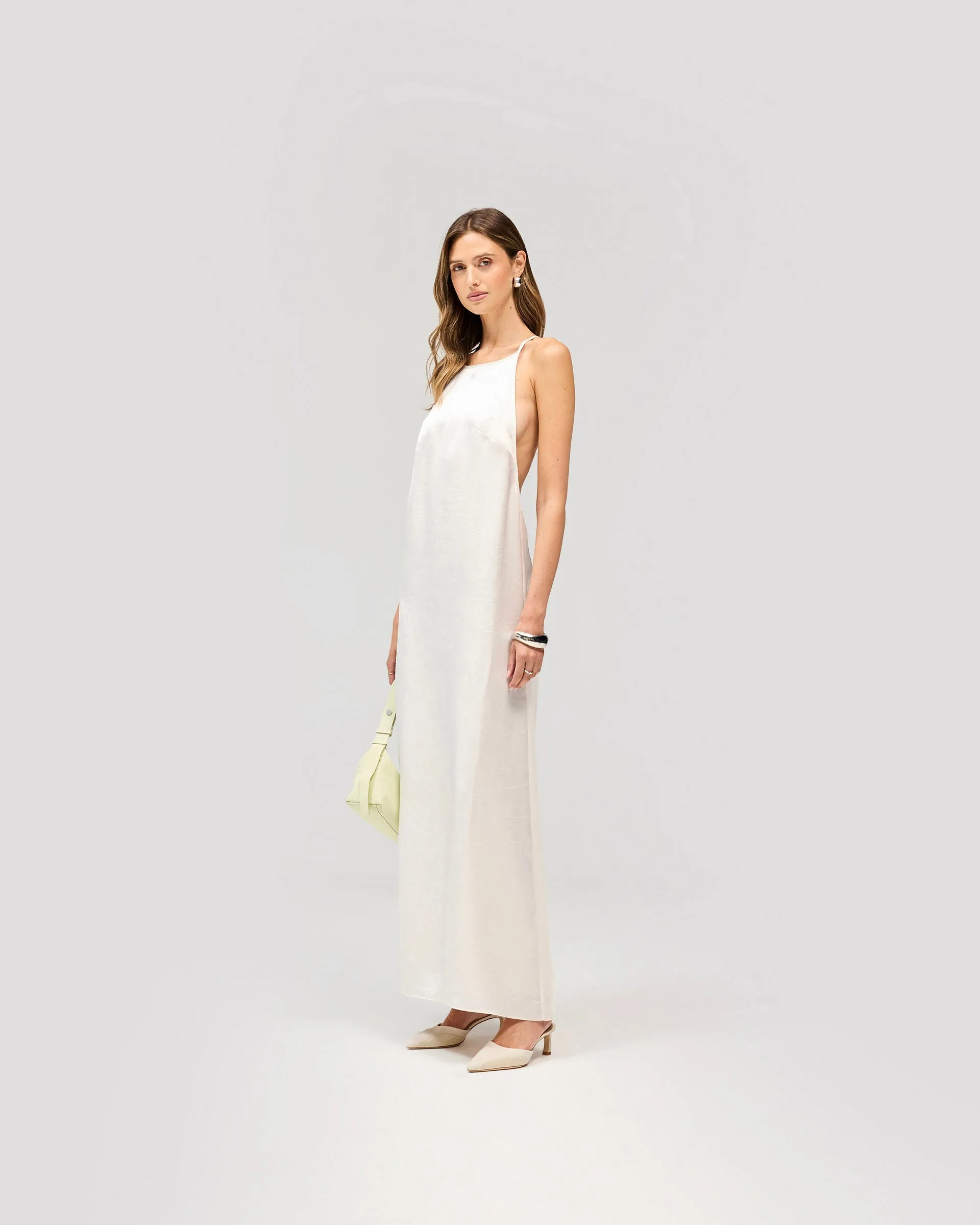 Vision Maxi Dress - Off White sold by Represent product image thumbnail 2