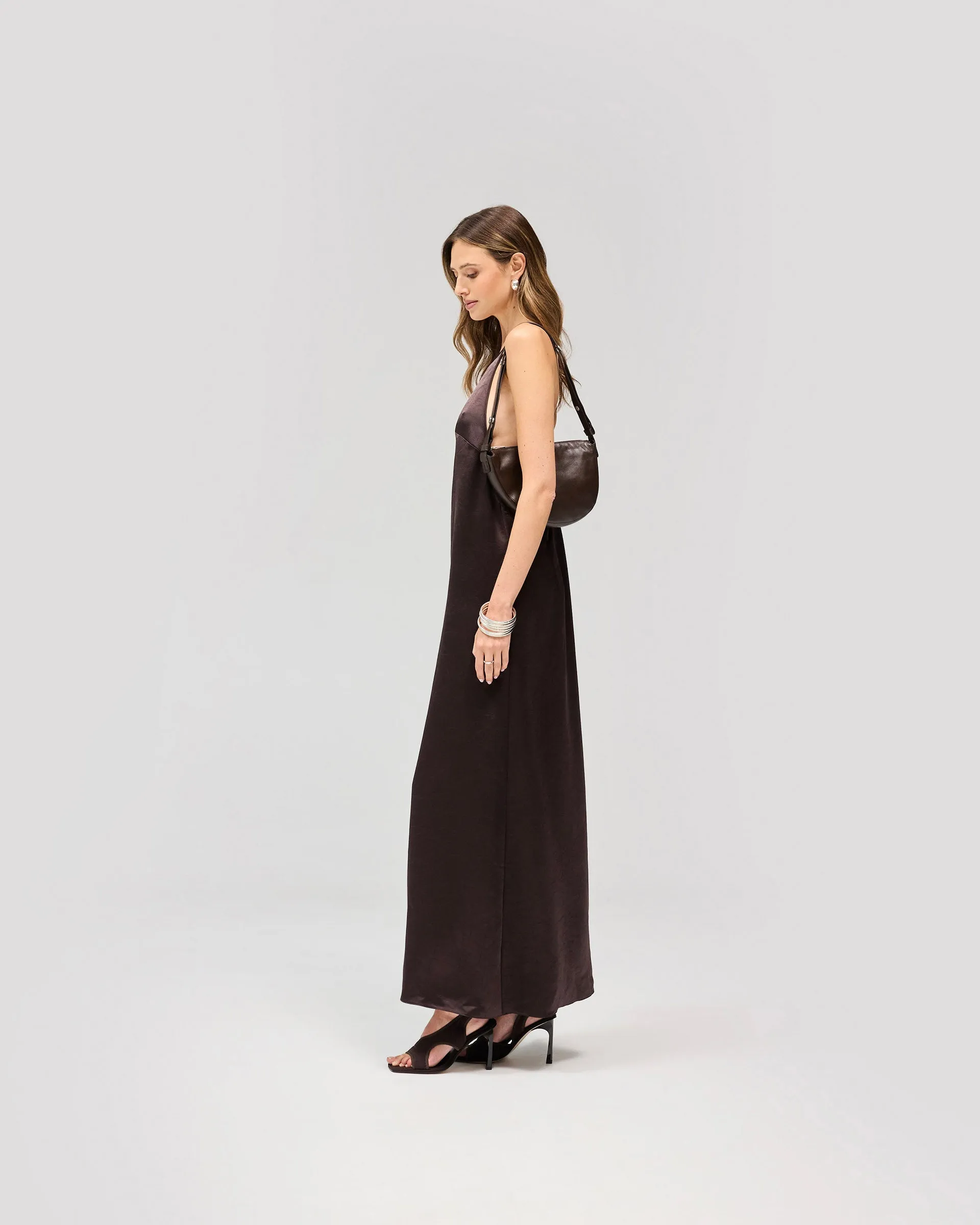 Vision Maxi Dress - Coffee Quartz sold by Represent product image thumbnail 2