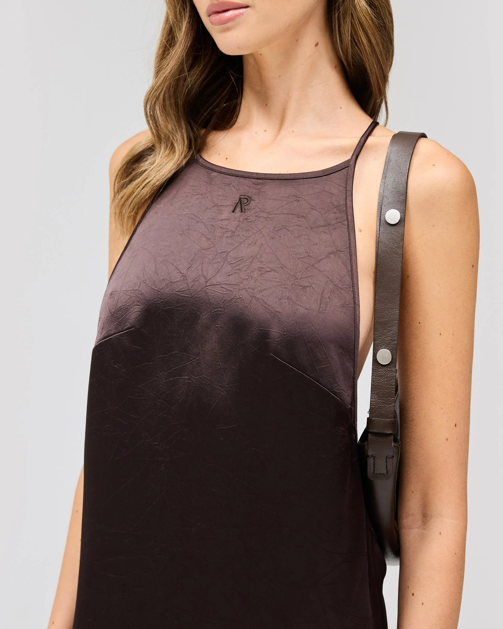 Vision Maxi Dress - Coffee Quartz sold by Represent product image thumbnail 5