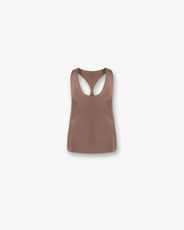 Mirage Silk Vest - Coffee Quartz sold by Represent