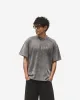 Embroidered Serif Logo T-Shirt - Vintage Grey sold by Represent