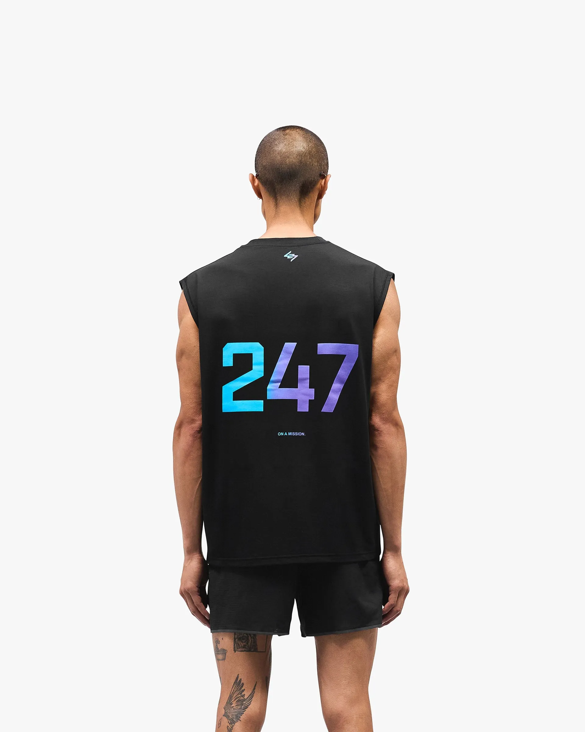 247 Oversized Tank - Purple Fade sold by Represent product image thumbnail 5