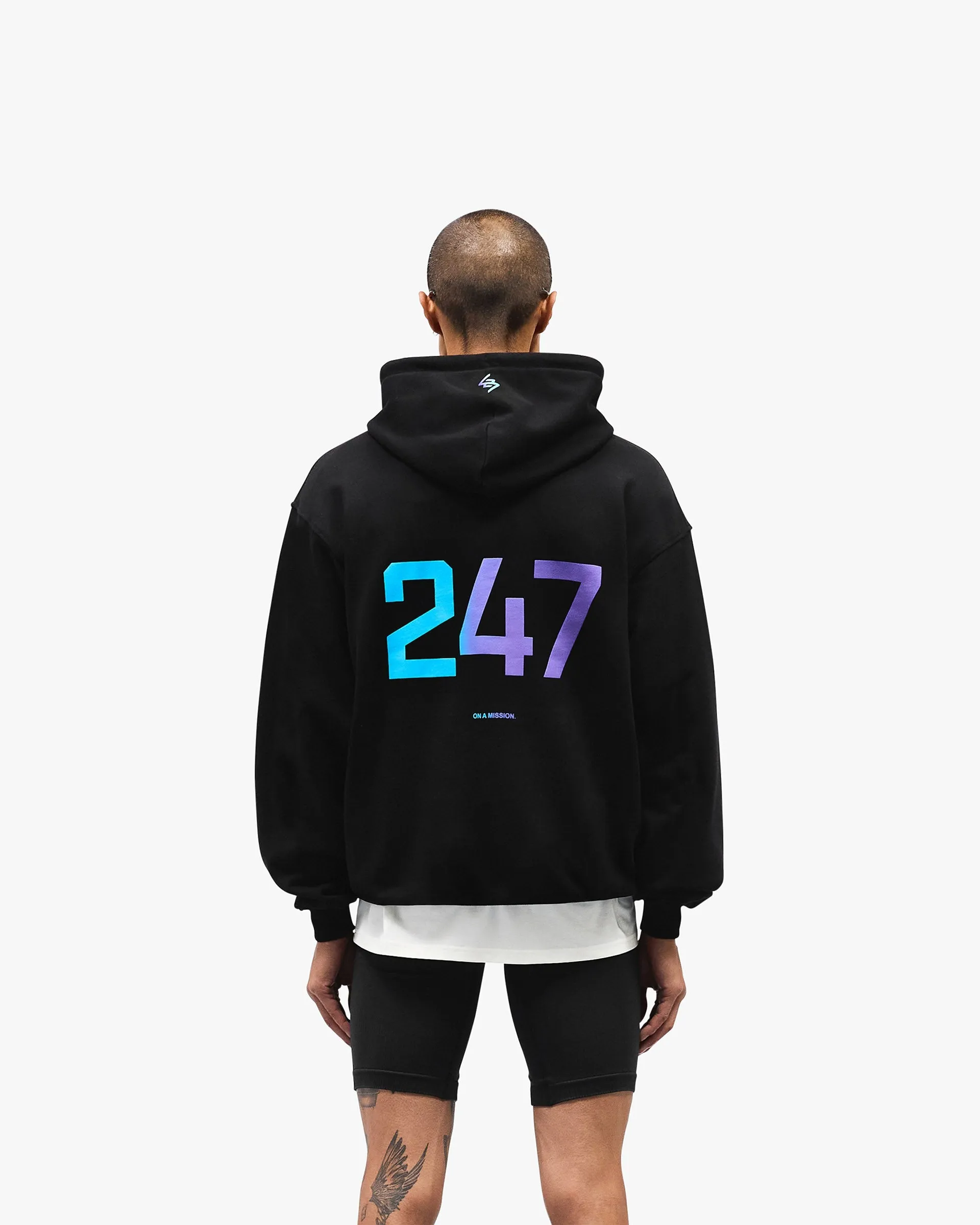 247 Oversized Hoodie - Purple Fade sold by Represent product image thumbnail 5