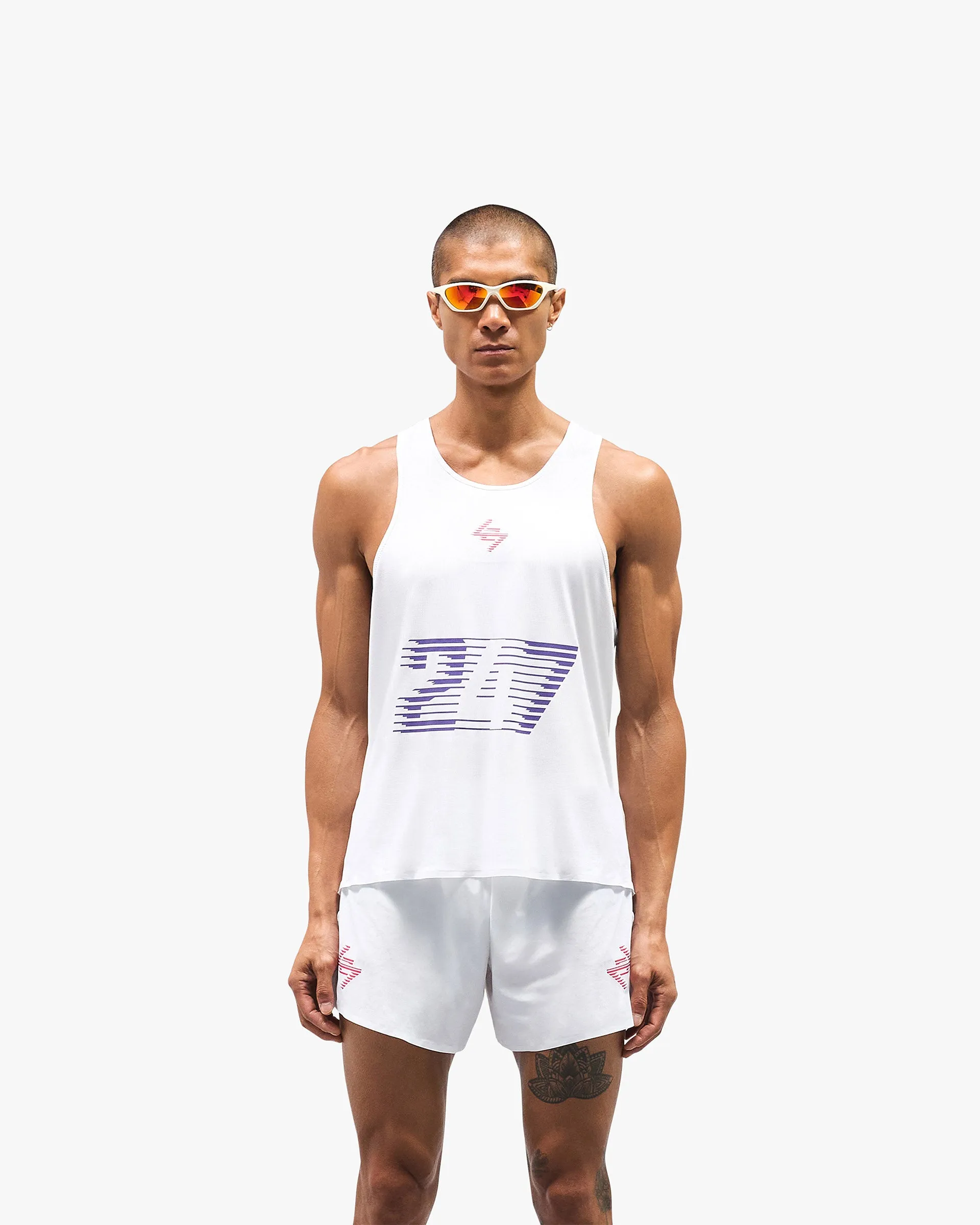 247 Race Marathon Vest - White sold by Represent product image thumbnail 3