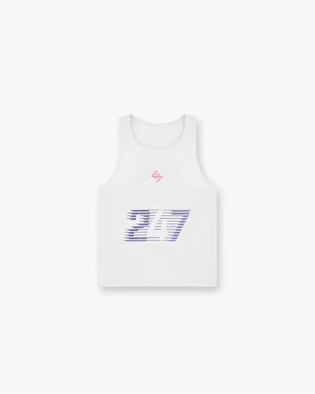 247 Race Marathon Vest - White sold by Represent