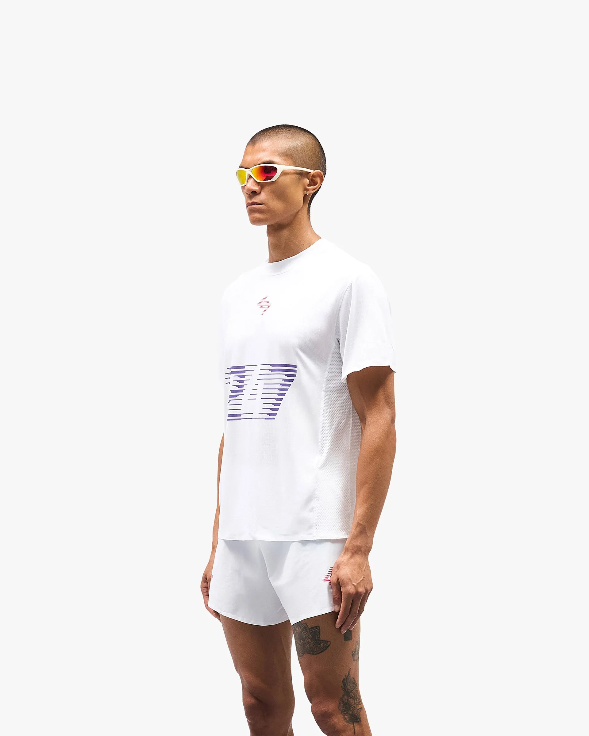 247 Race Marathon T-Shirt - White sold by Represent product image thumbnail 4