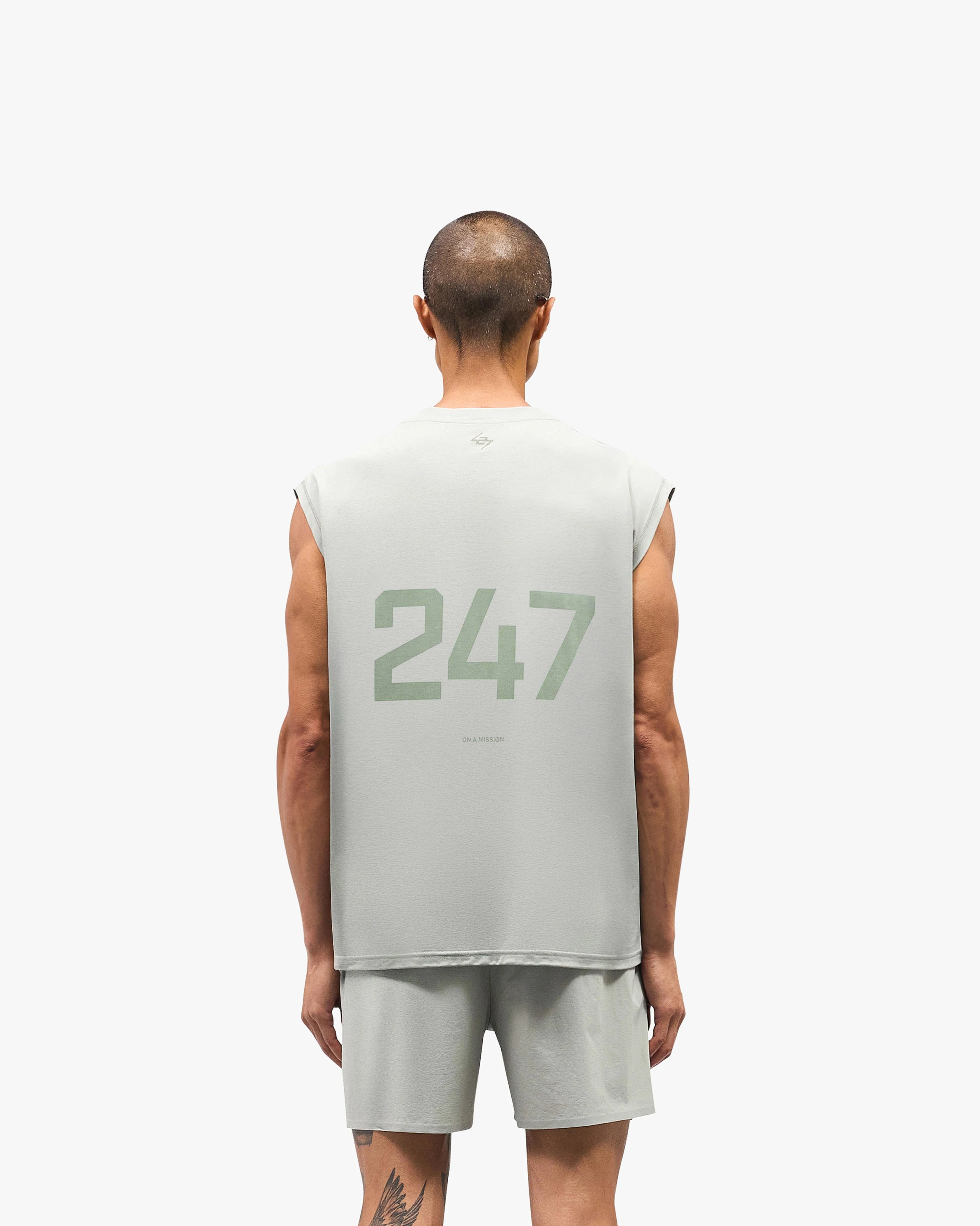 247 Oversized Tank - Sage sold by Represent product image thumbnail 5