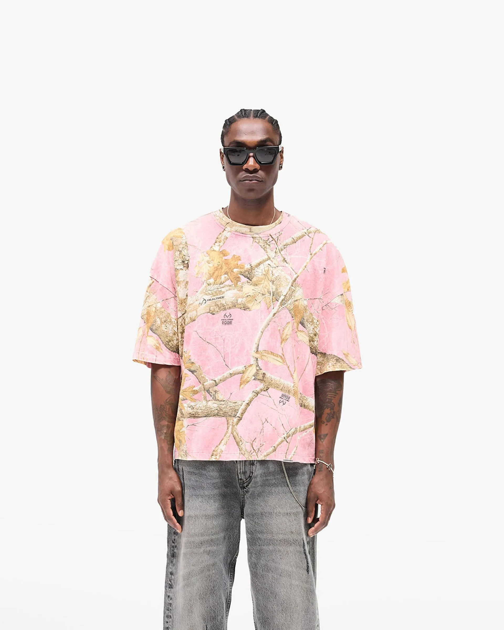 Realtree® T-Shirt - Washed Pink Camo sold by Represent product image thumbnail 4