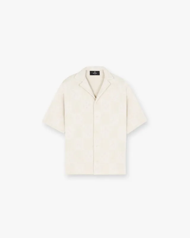 Crochet Shirt - Cream sold by Represent