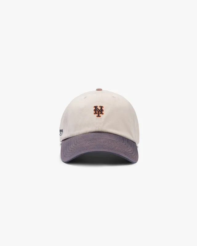 Represent X 47 Mini New York Mets Cap - Off White Navy sold by Represent