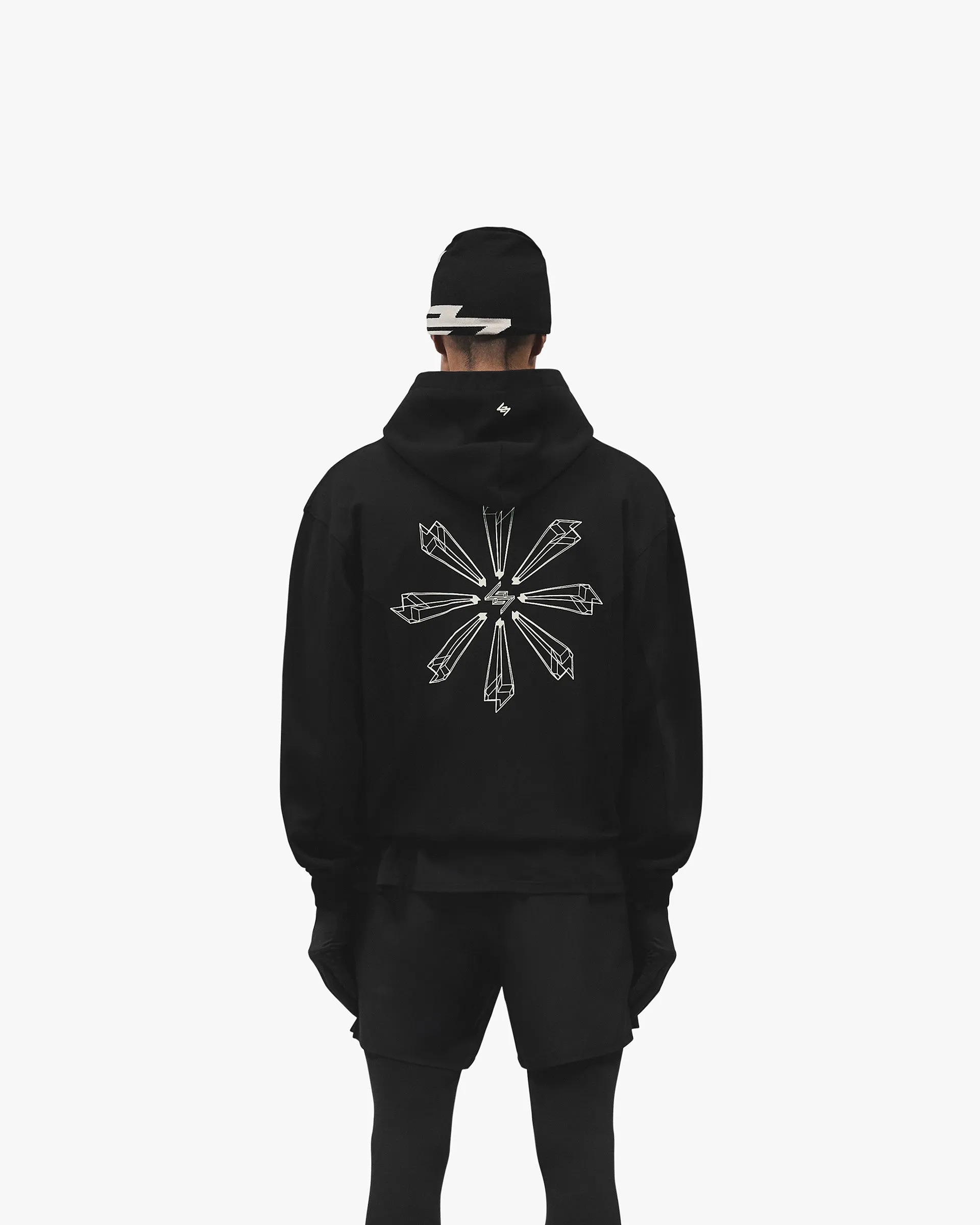 247 Uprising Zip Hoodie - Black sold by Represent product image thumbnail 5