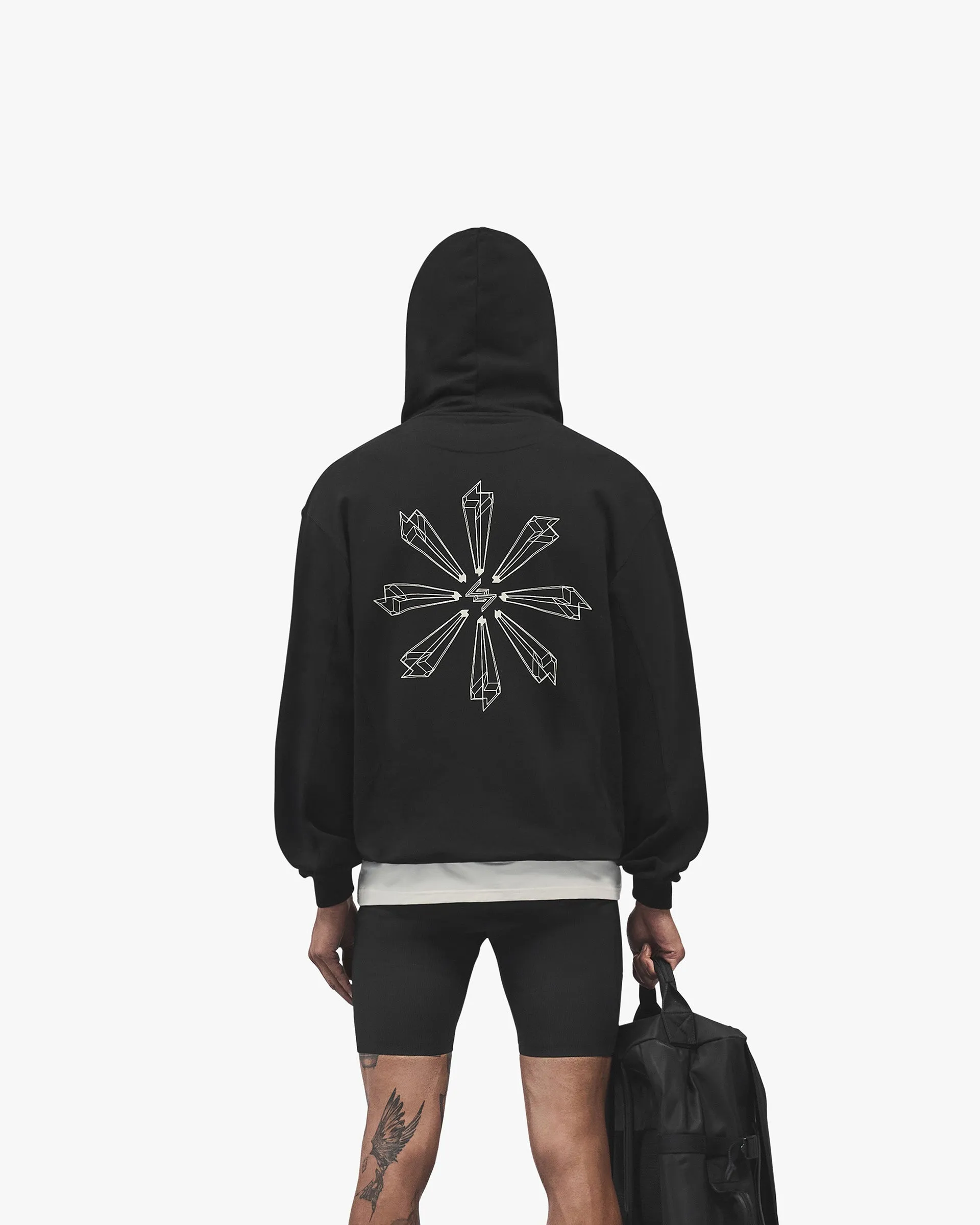 247 Uprising Oversized Hoodie - Black sold by Represent product image thumbnail 5
