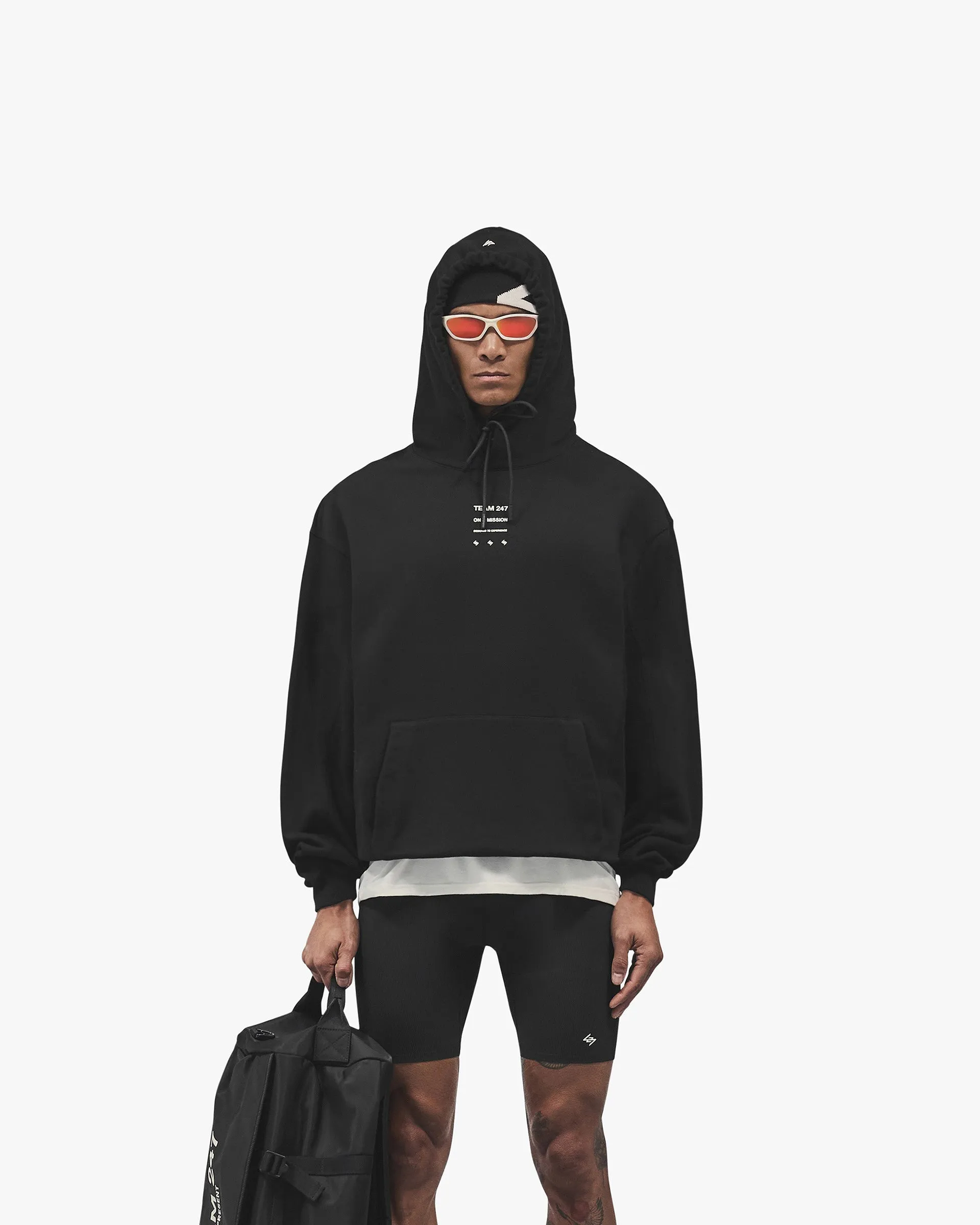 247 Uprising Oversized Hoodie - Black sold by Represent product image thumbnail 3