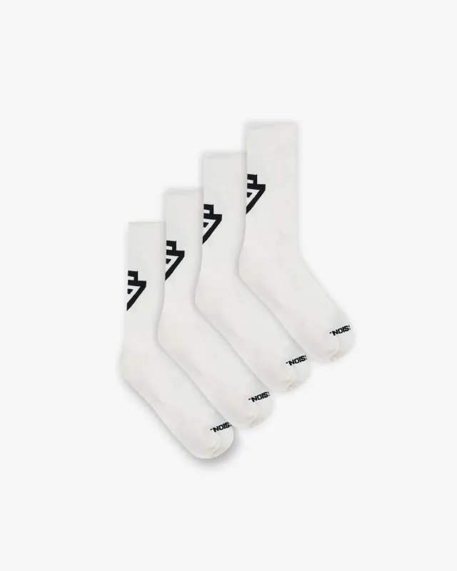 247 Race Sock - 2 Pack - White made by Represent