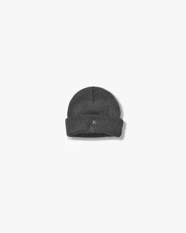 Rib Knit Beanie - Vintage Grey sold by Represent